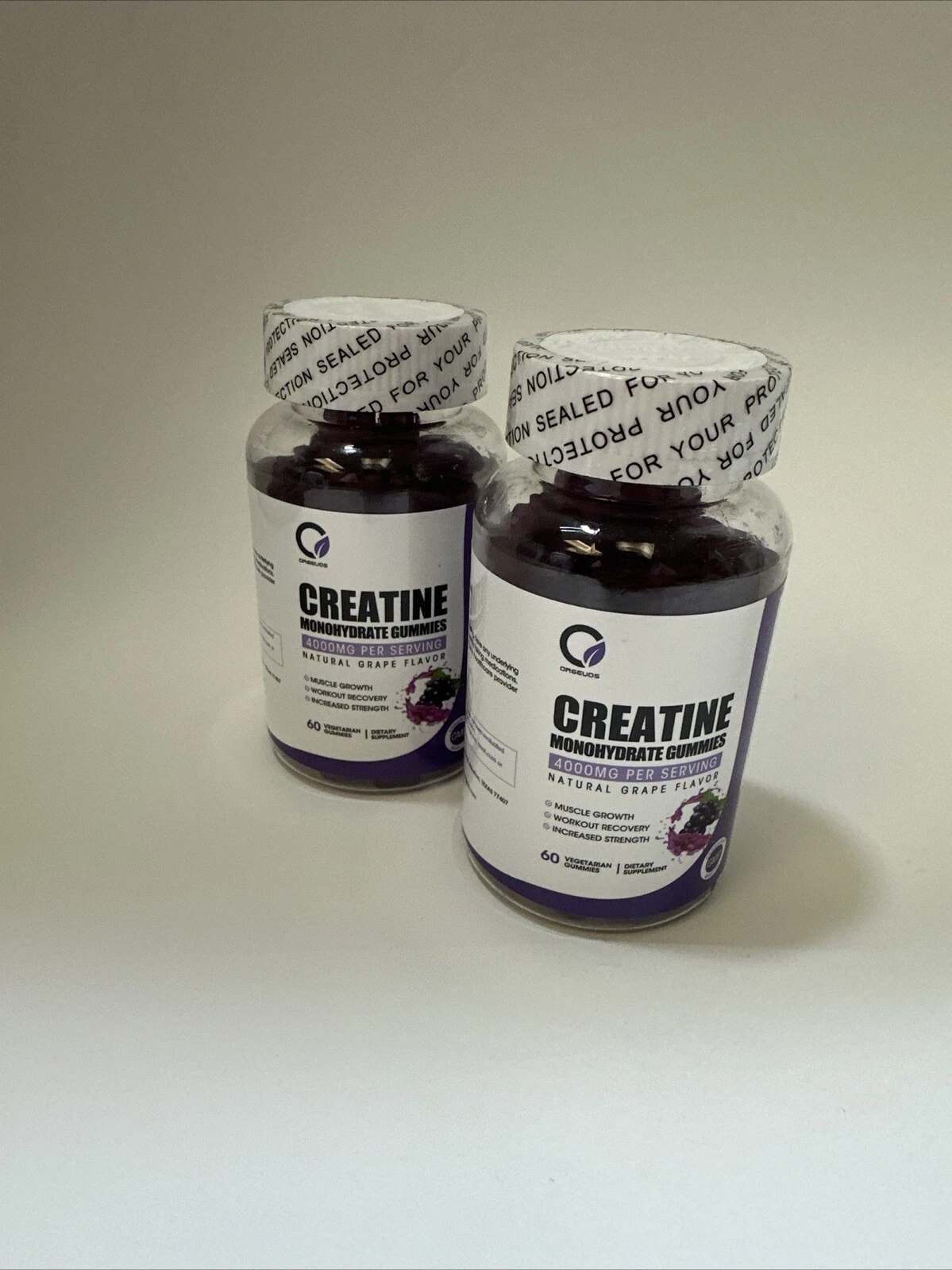 (LOT OF 2) Orgeuos Creatine Monohydrate 120ct. Exp: 01/2026