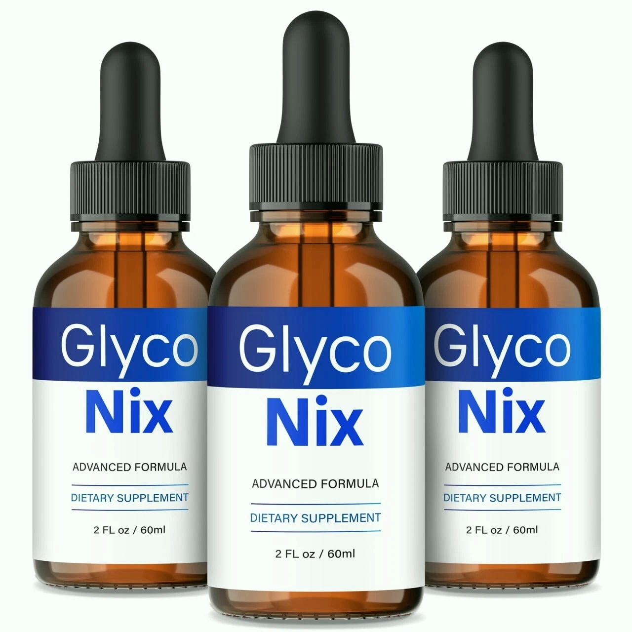 (3 Pack) Glyco Nix Formula for Blood Support, Healthy Circulation & Levels