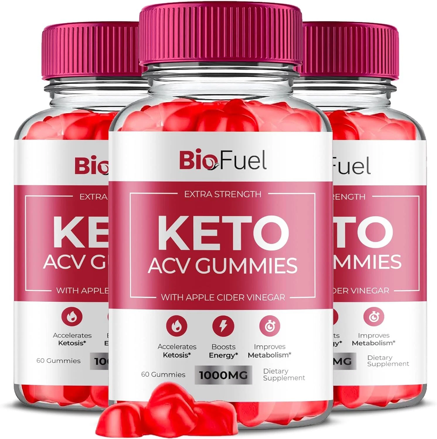 Biofuel Keto Gummies - Biofuel Keto ACV Gummys For Weight Loss OFFICIAL - 3 Pack