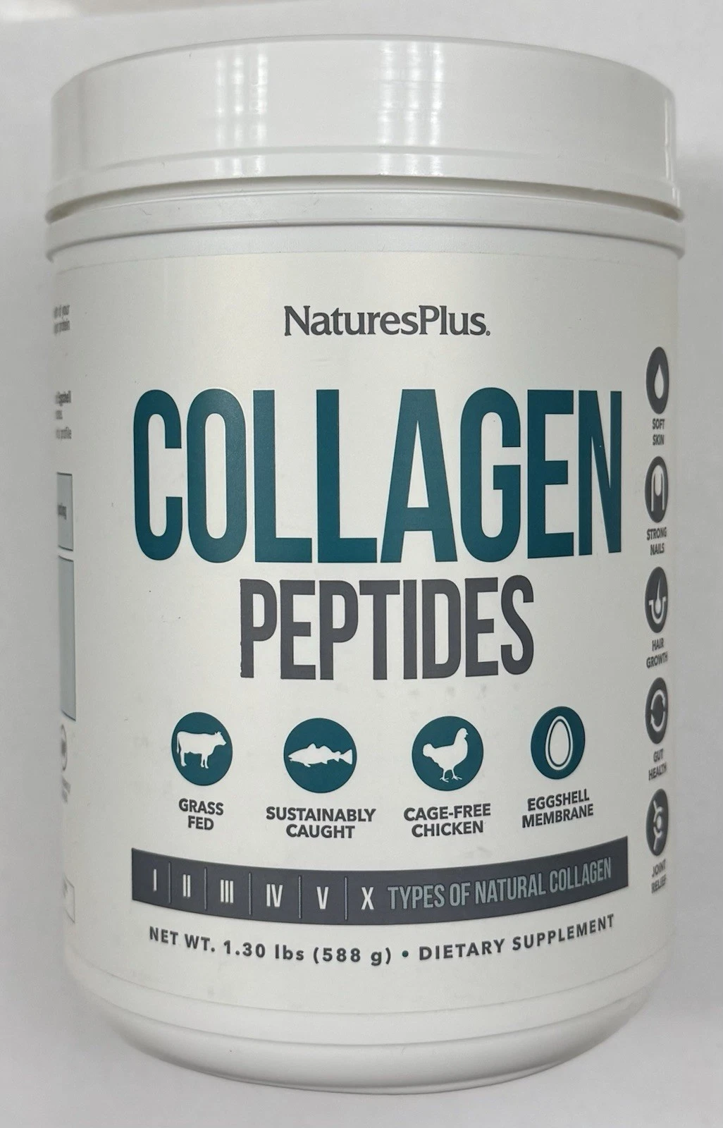 NaturesPlus Collagen Peptides protein supplement