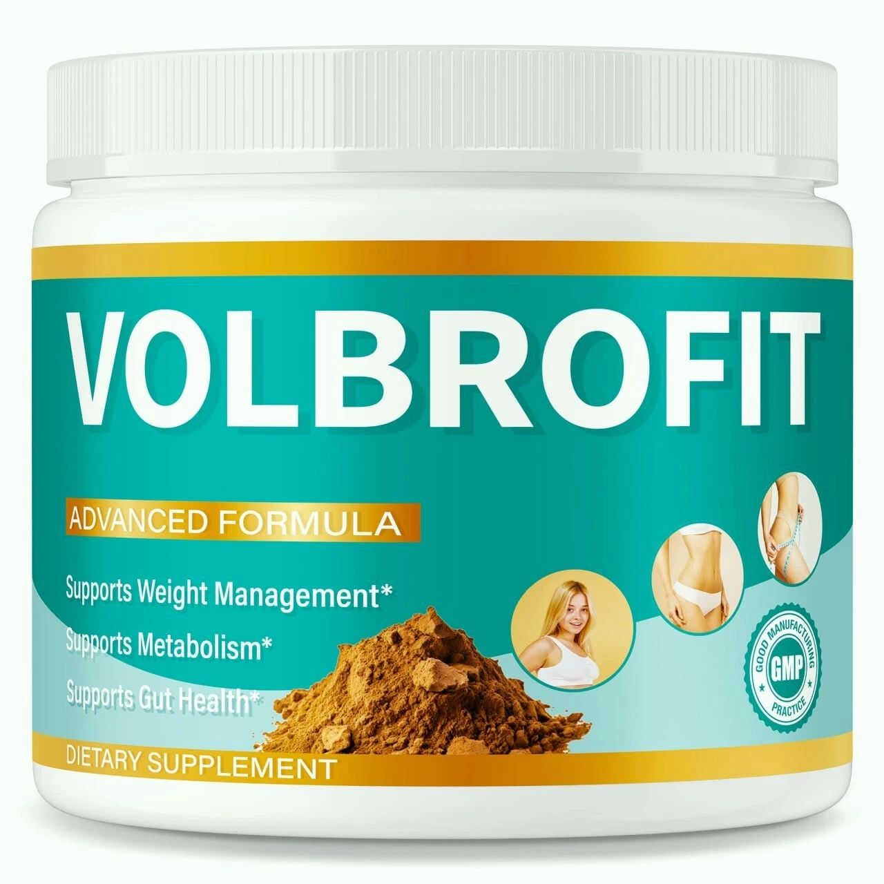 Volbrofit Advanced Weight Loss Powder for Energy & Fat Burning (30 Servs.)
