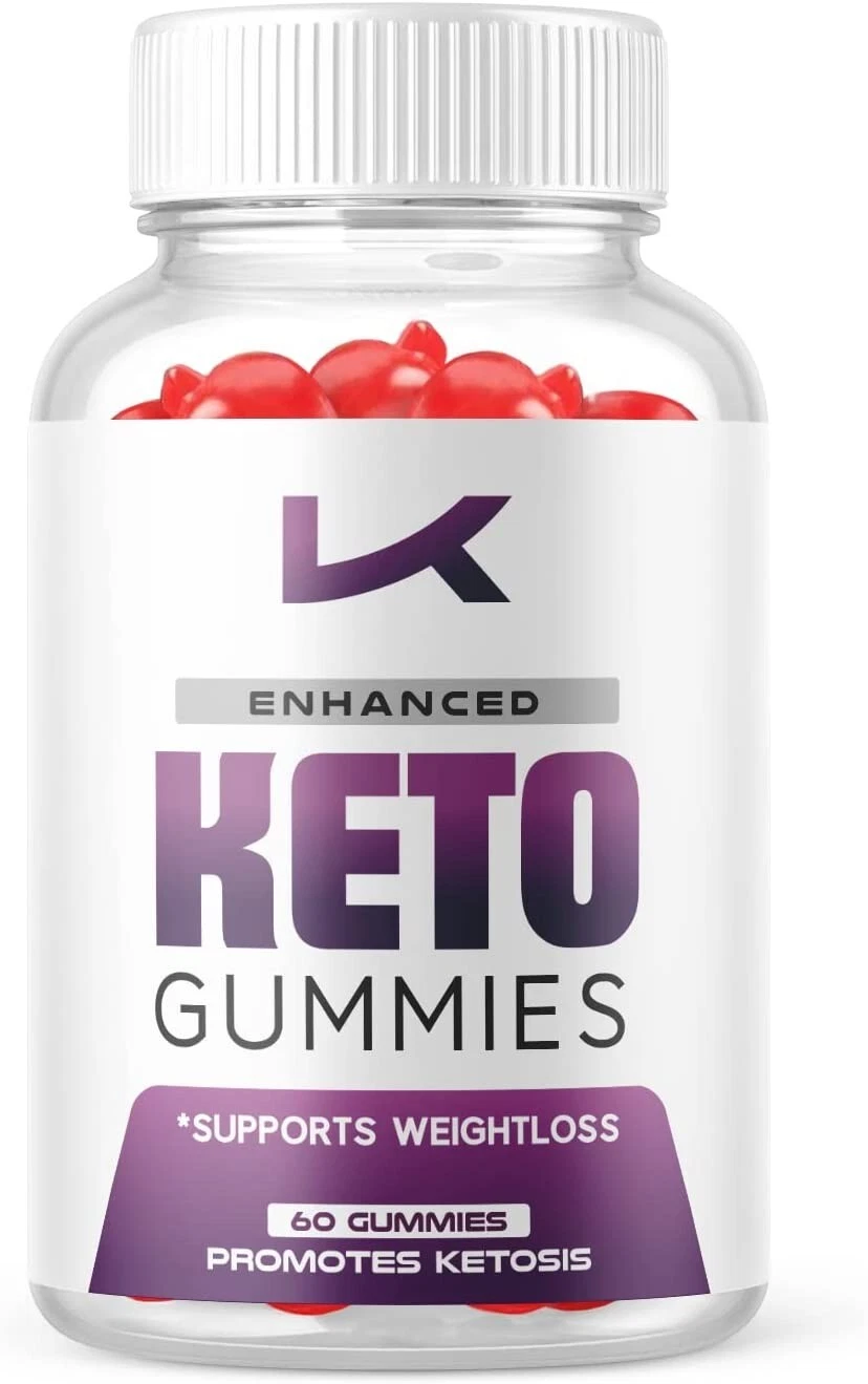 1 - Enhanced Keto ACV Gummies, Vegan, Fat Burner, Weight Loss Supplement - 60