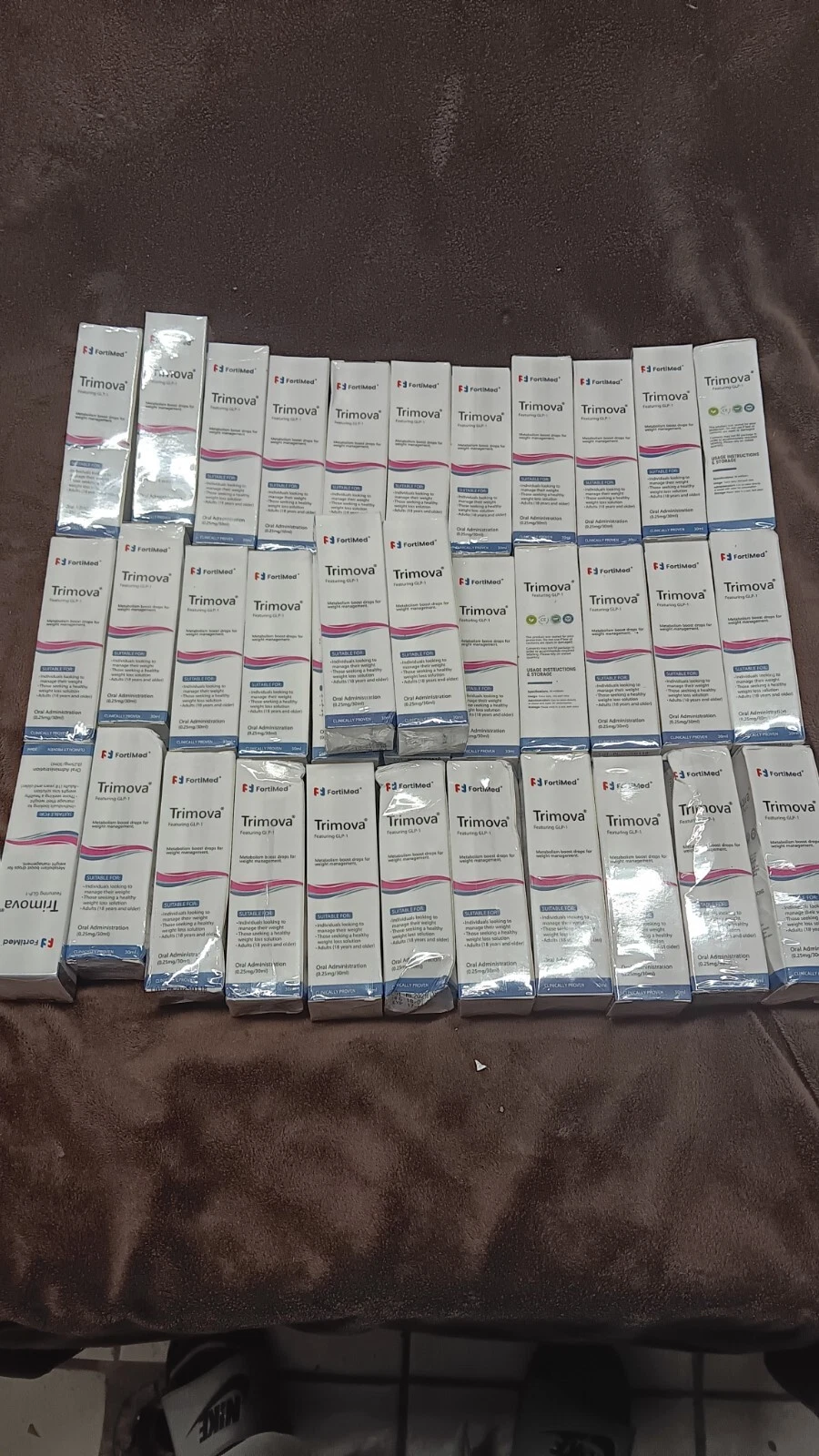 35 Lot Trimova Weight Loss Drops for Burning Excess Fat & Boosting Energy