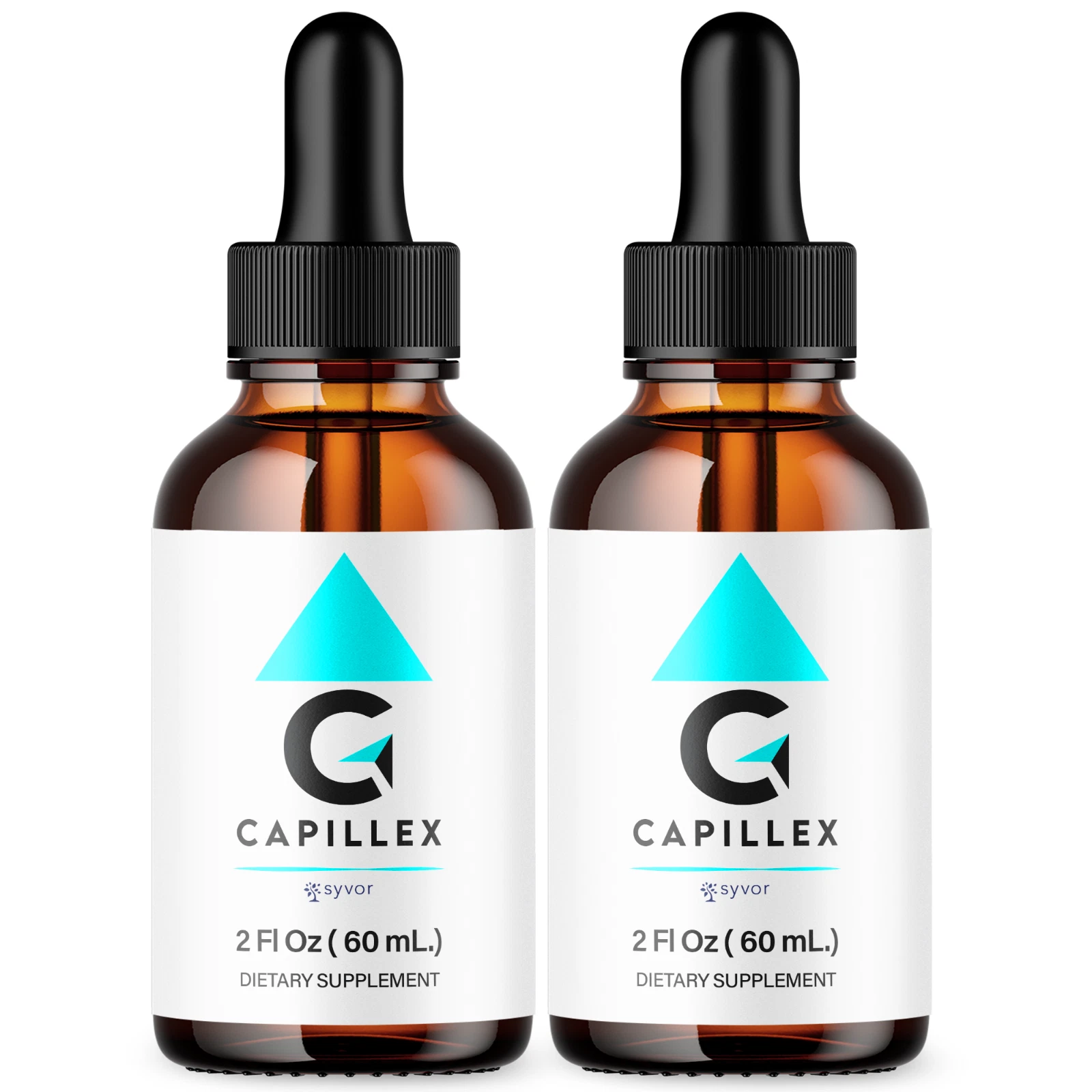 Capillex Drops Advanced Liquid Supplement for Healthy Hair Support (2 Pack)