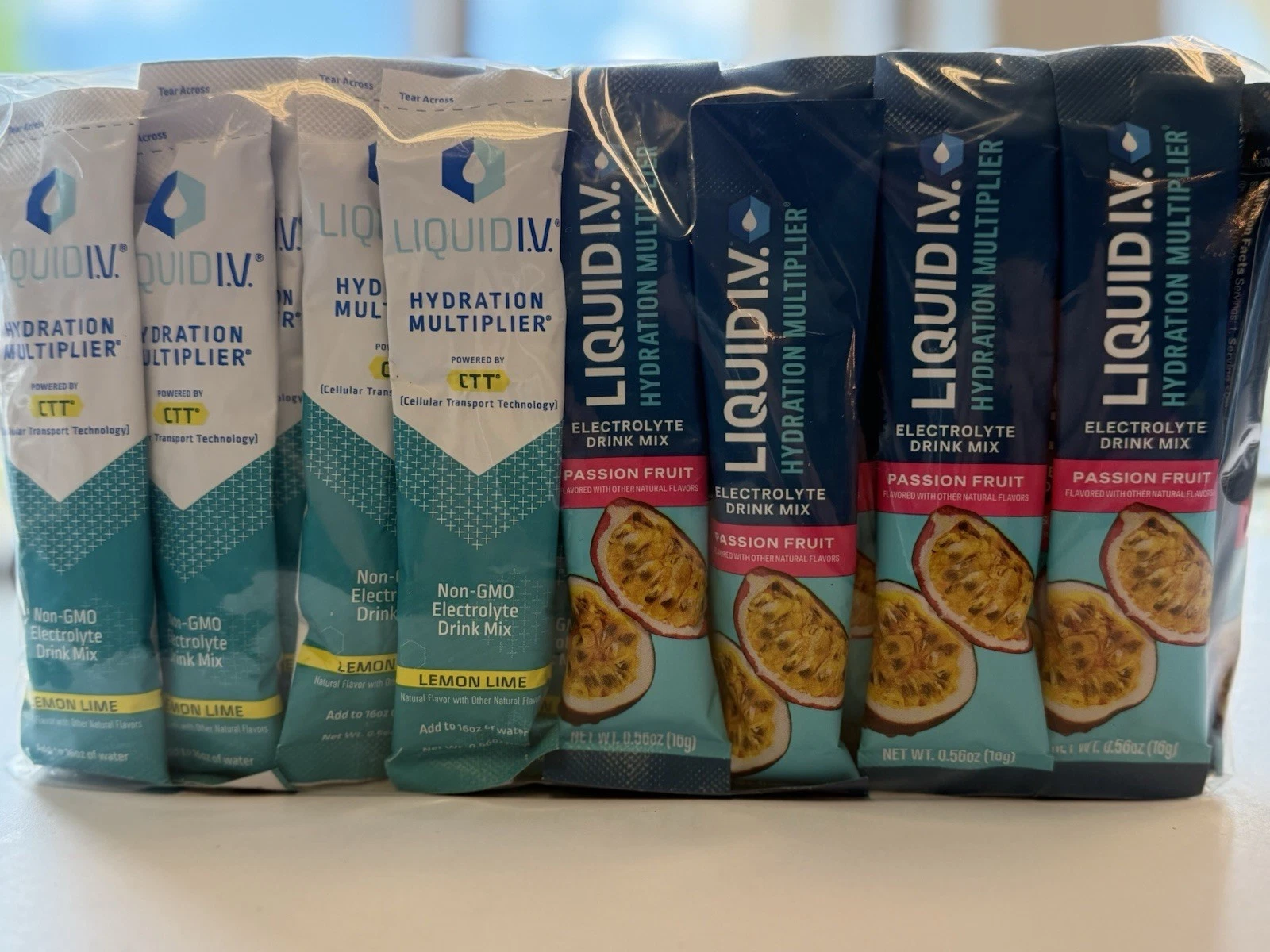 Liquid I.V. Hydration Multiplier Electrolyte Drink Lemon Lime/Passion Fruit 30ct