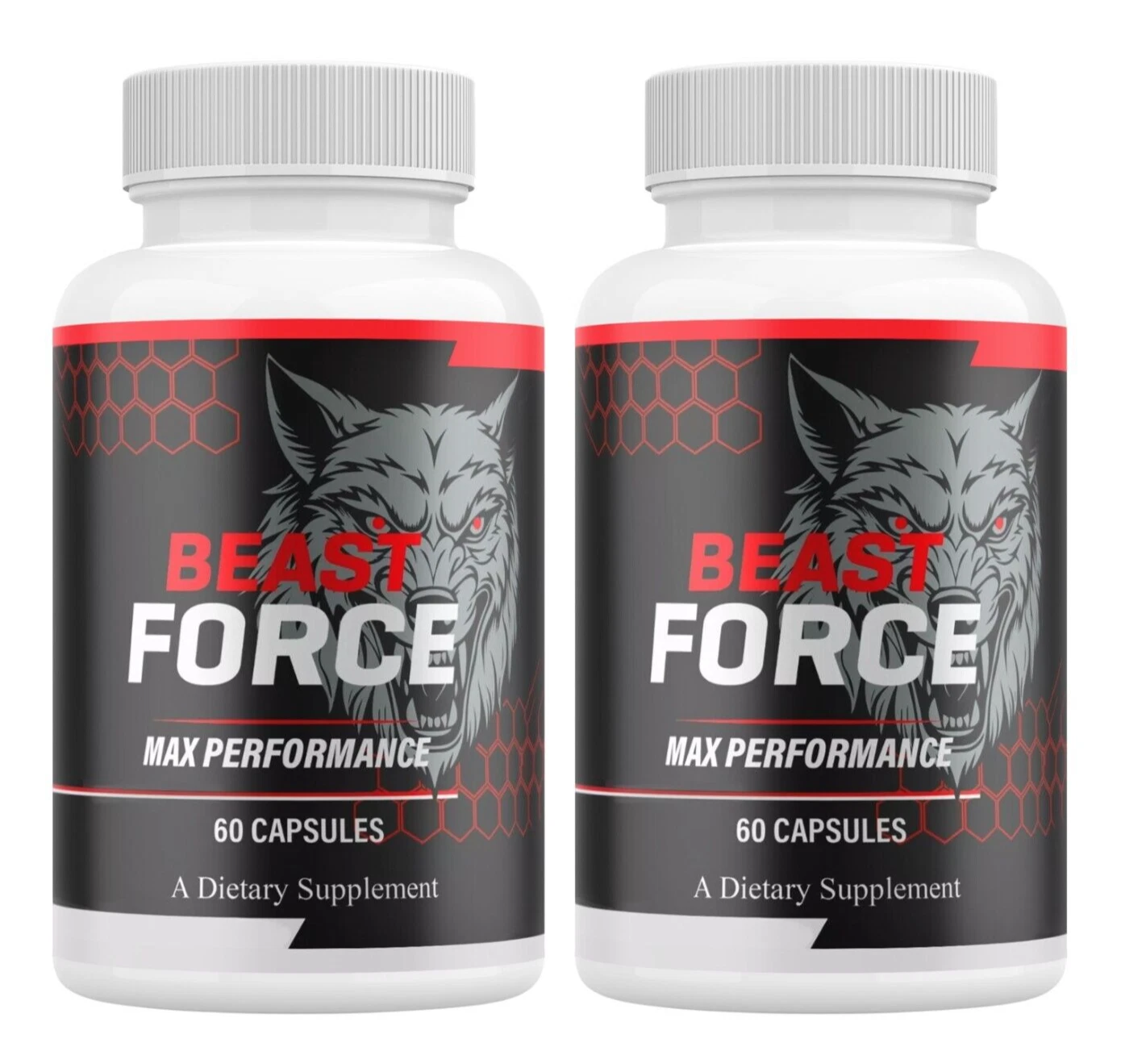 ( 2 Pack ) Beast Force Pills BeastForce Maximum Performance Formula