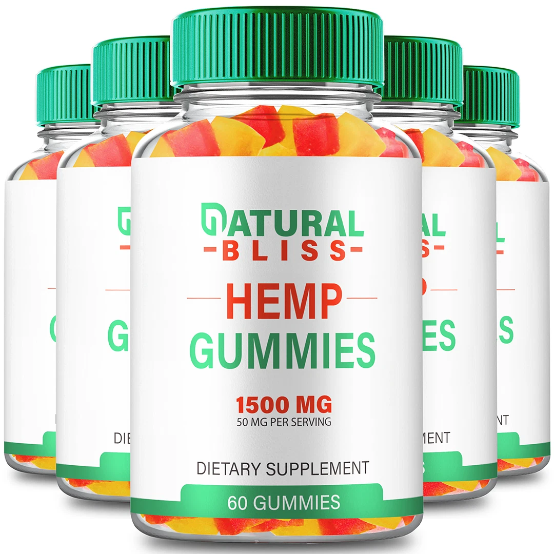 Natural Bliss Gummies - Official Formula (5 Pack)