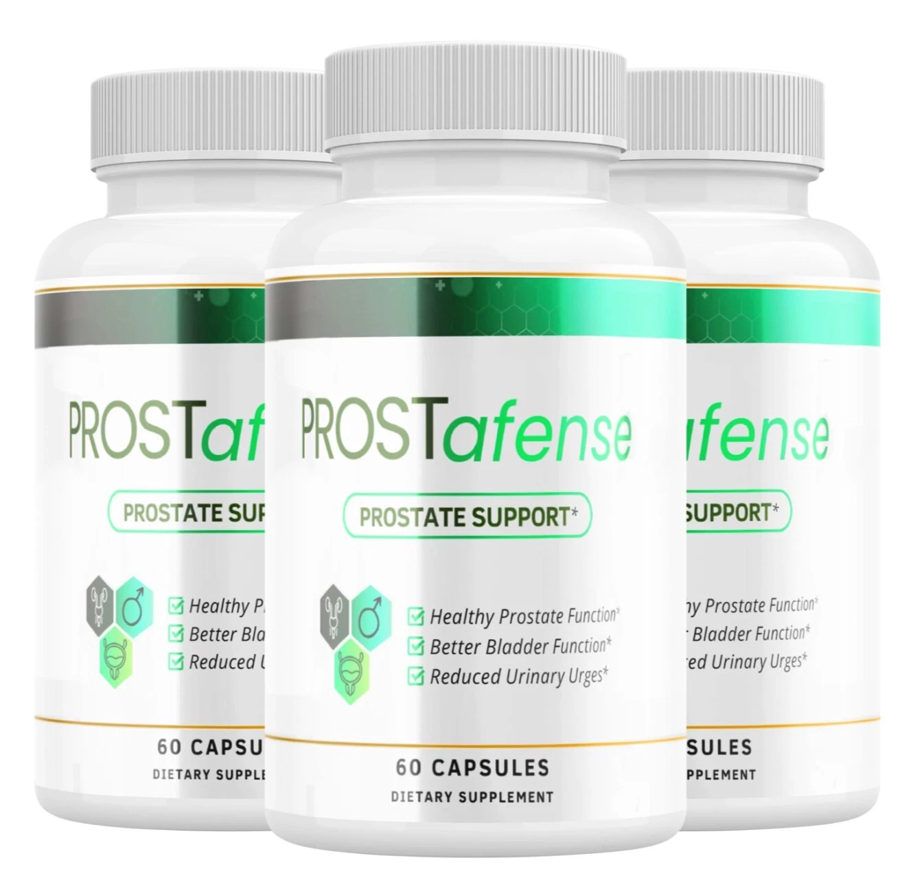 (3 Pack) Prostafense Advanced Capsules to Support Prostate Health & Strong Flow