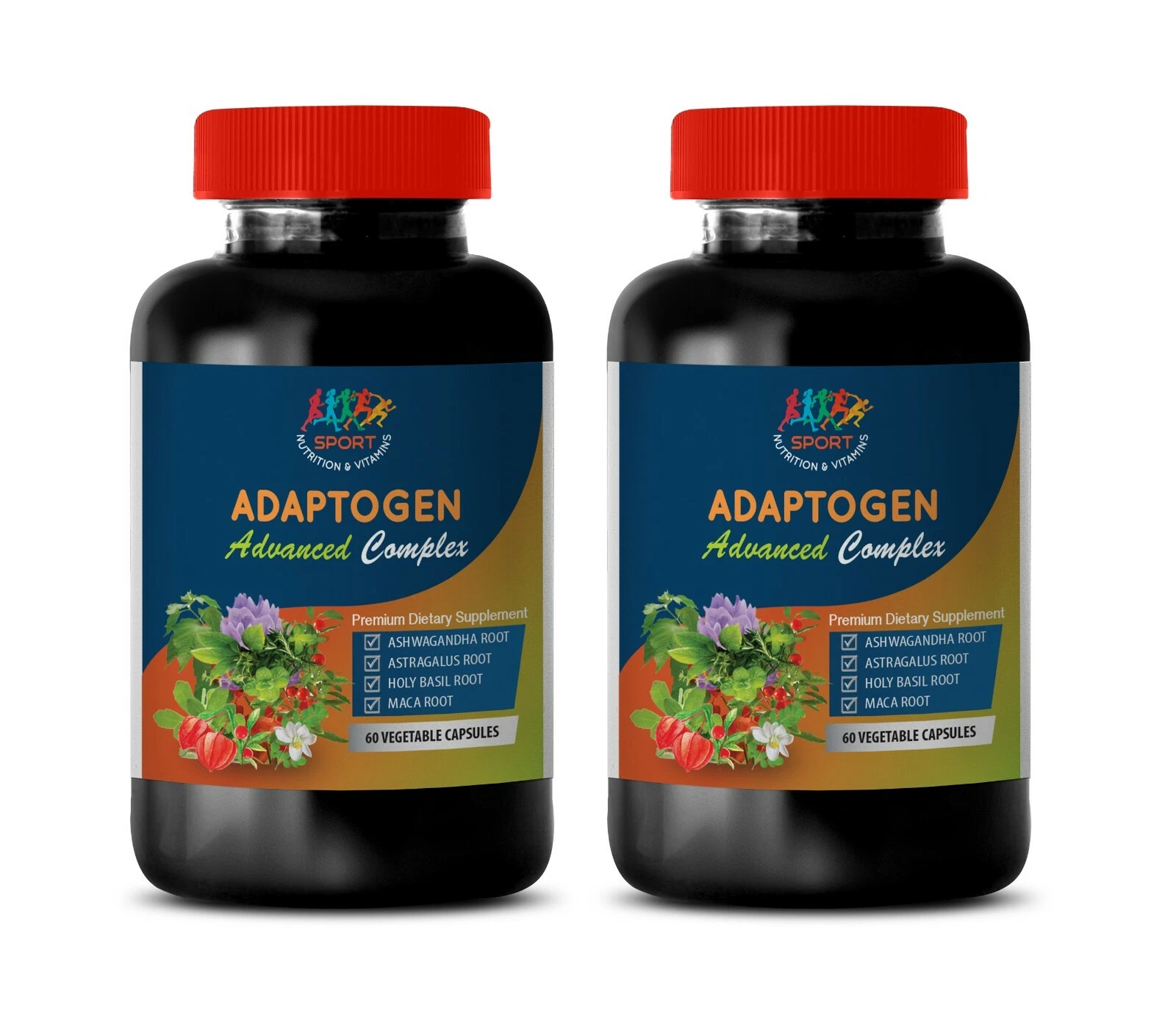 best supplement - ADAPTOGEN ADVANCED COMPLEX - holy basil capsules 2B