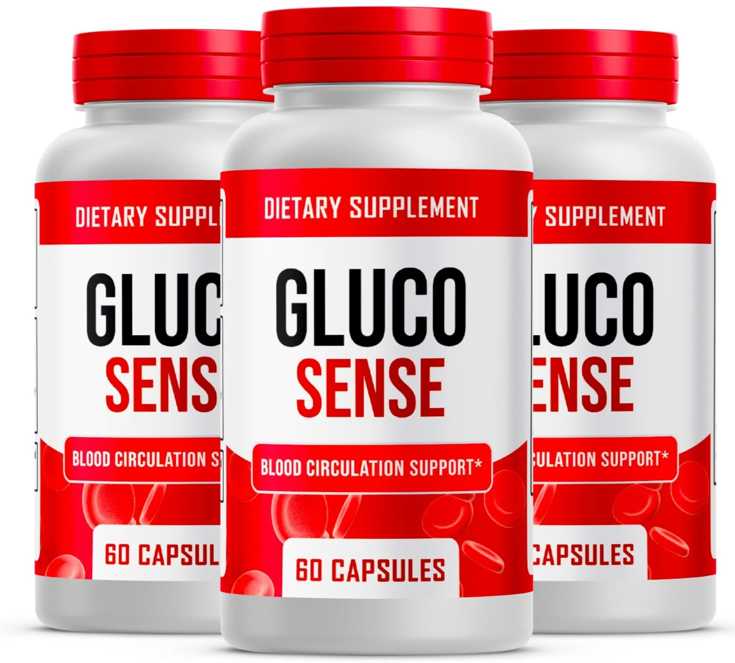 GlucoSense, Gluco Sense Blood Sugar Support Dietary Supplement (180 Capsules)