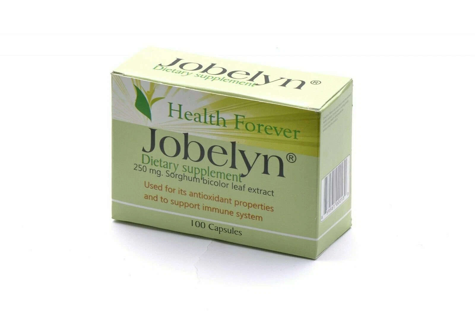 Jobelyn Sorghum Bicolor Leaf Powder (100 Veg Capsules)