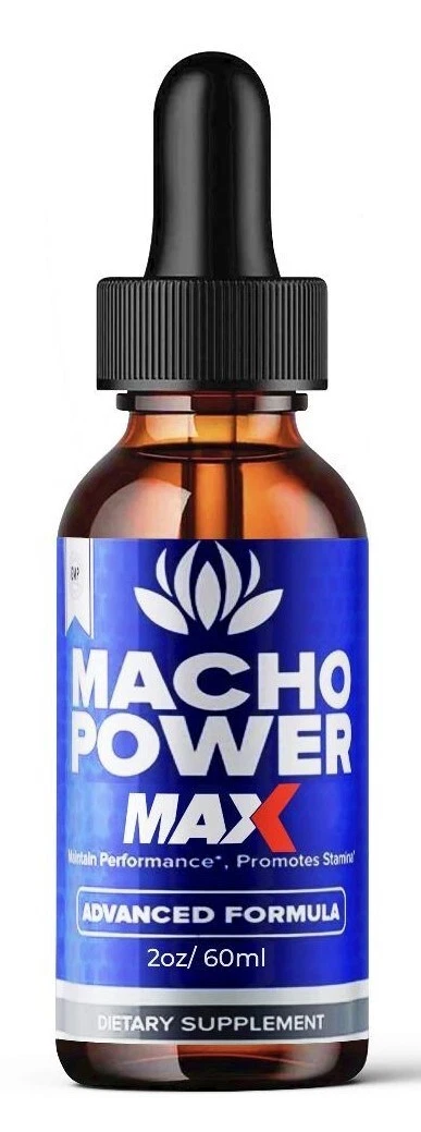 (1 Pack) Macho Power MAX Drops for Men, MachoPower Maximum Performance