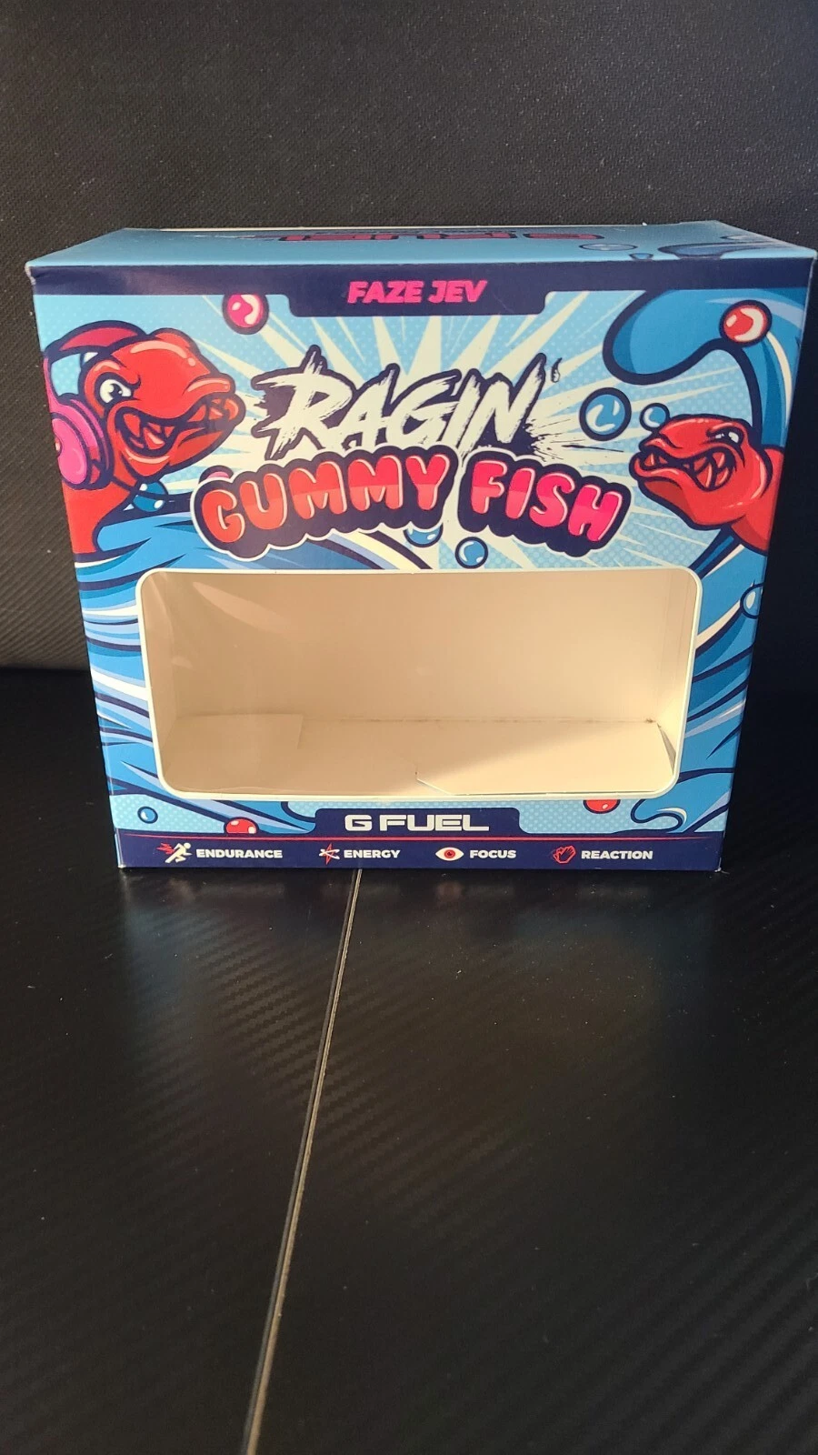Ragin' Gummy Fish Gfuel Collectors Box