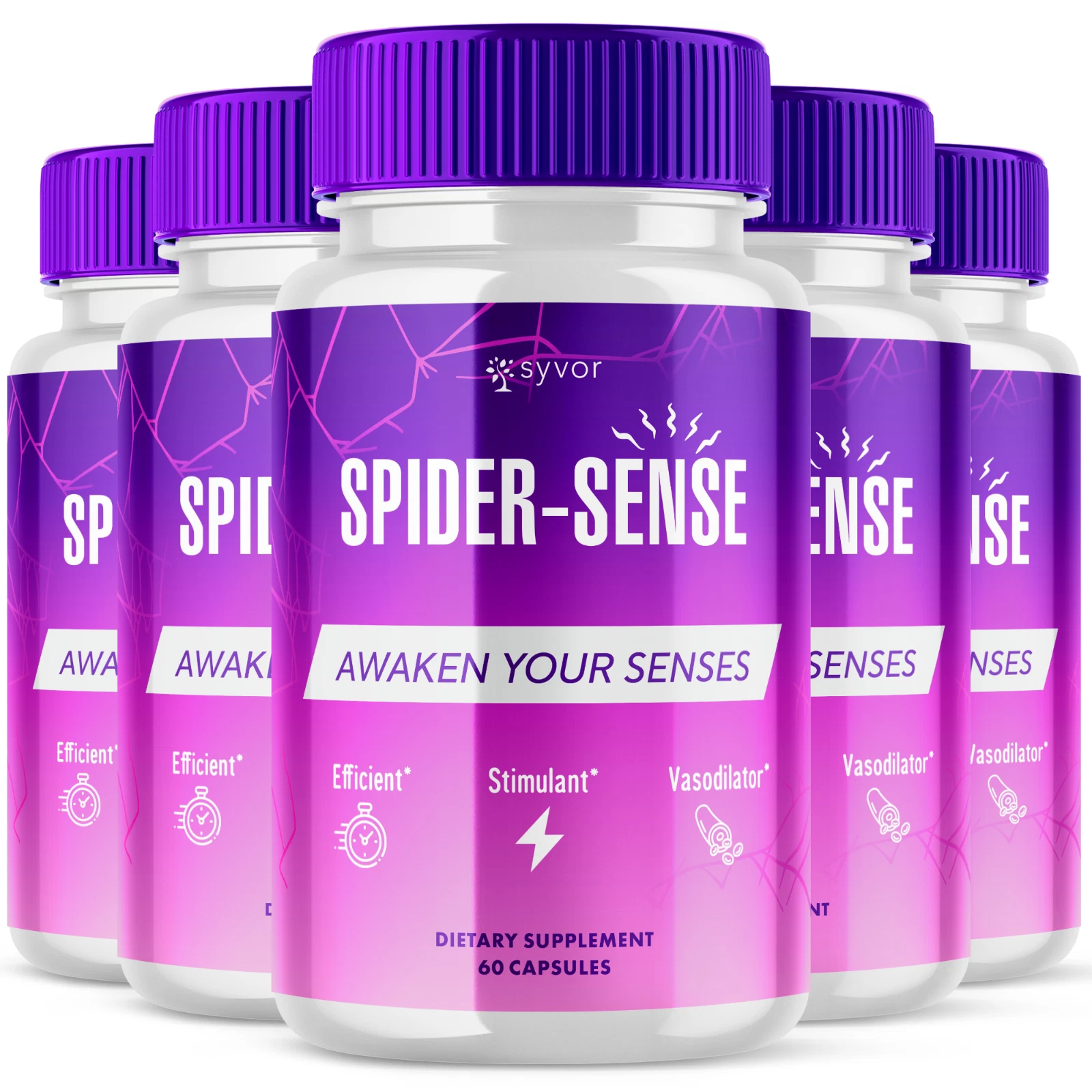 Spider Sense Pills for Men Max Strength Male Support Formula 300 Capsules
