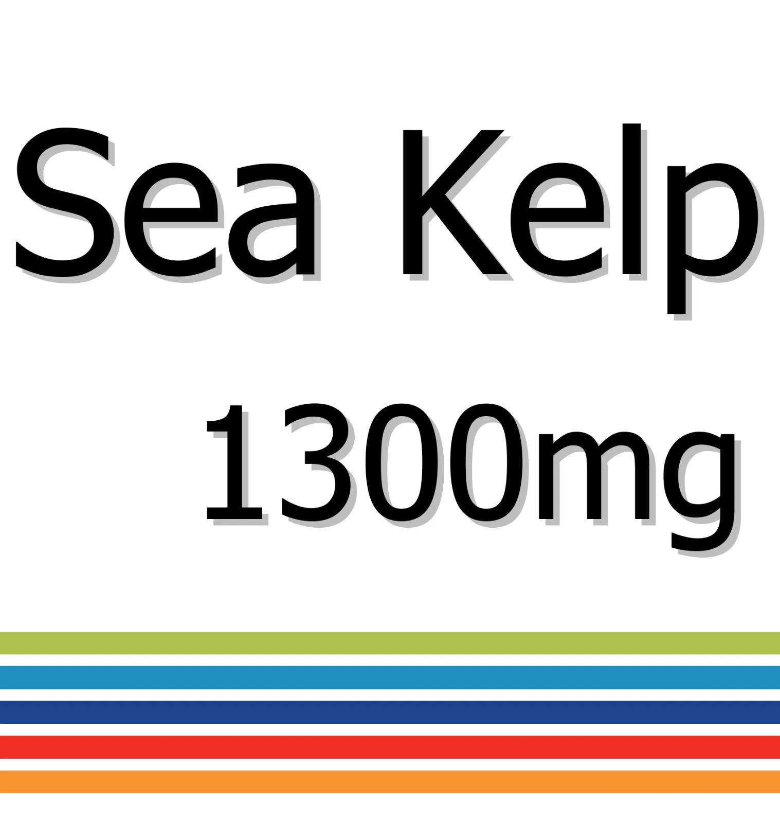 Sea Kelp 1300mg x 90 Tablets - SkinRegeneration
