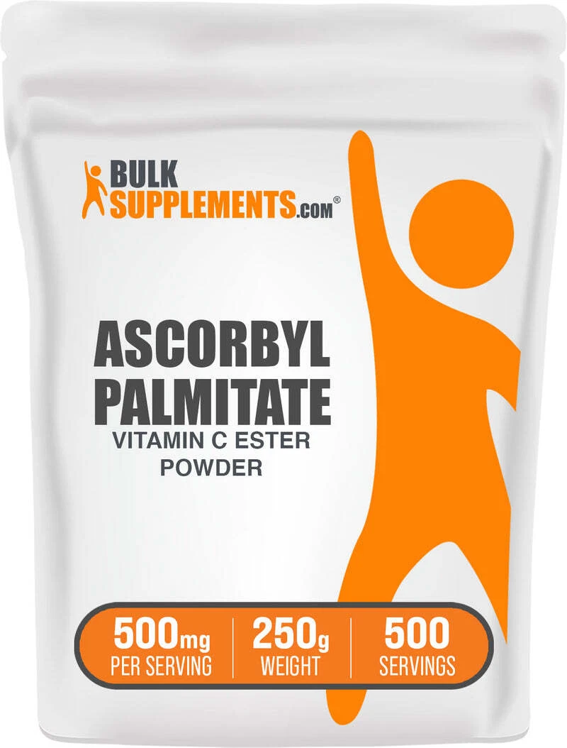 BulkSupplements Ascorbyl Palmitate Powder - Vitamin C Ester - 500mg per Serving