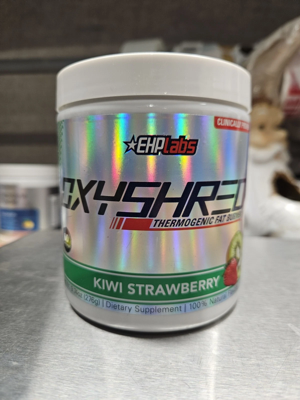 EHP Labs OxyShred Pre Workout Powder - Kiwi Strawberry, 60 Servings Ex 4/27