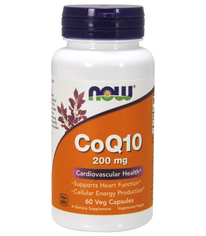 Now Foods Coq10 200mg - 60 Vcaps