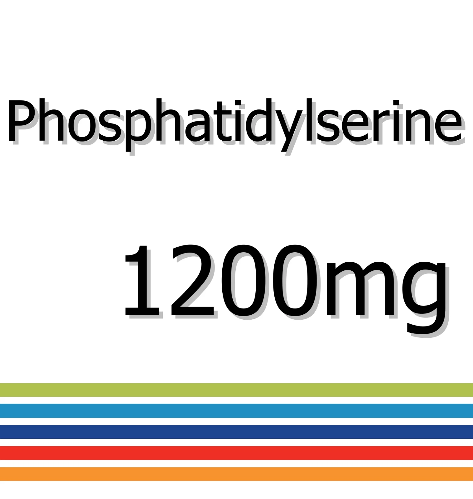 Phosphatidylserine 1200mg x 90 Tablets - Immune System