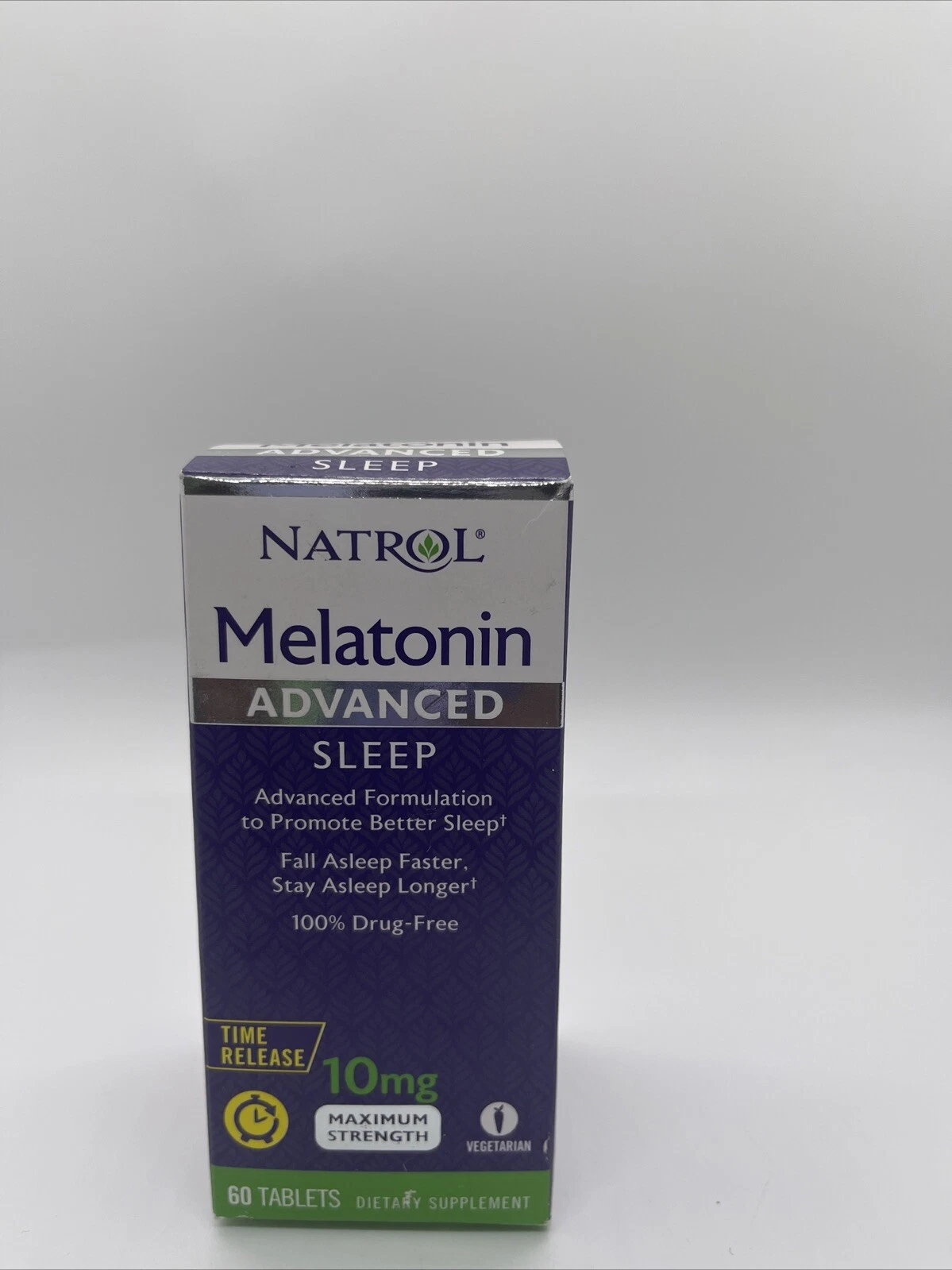 Natrol Melatonin Advanced Sleep 10mg- 60 Tablets Exp : 09/25