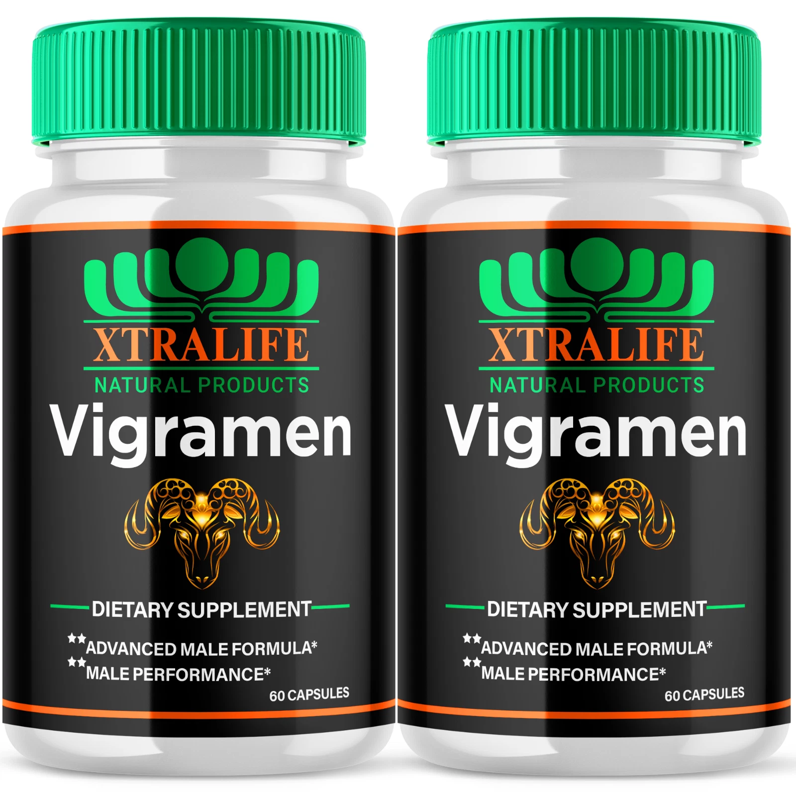 Vigramen Male Support Vitamin Maximum Strength Supplement for Men 120 Capsules