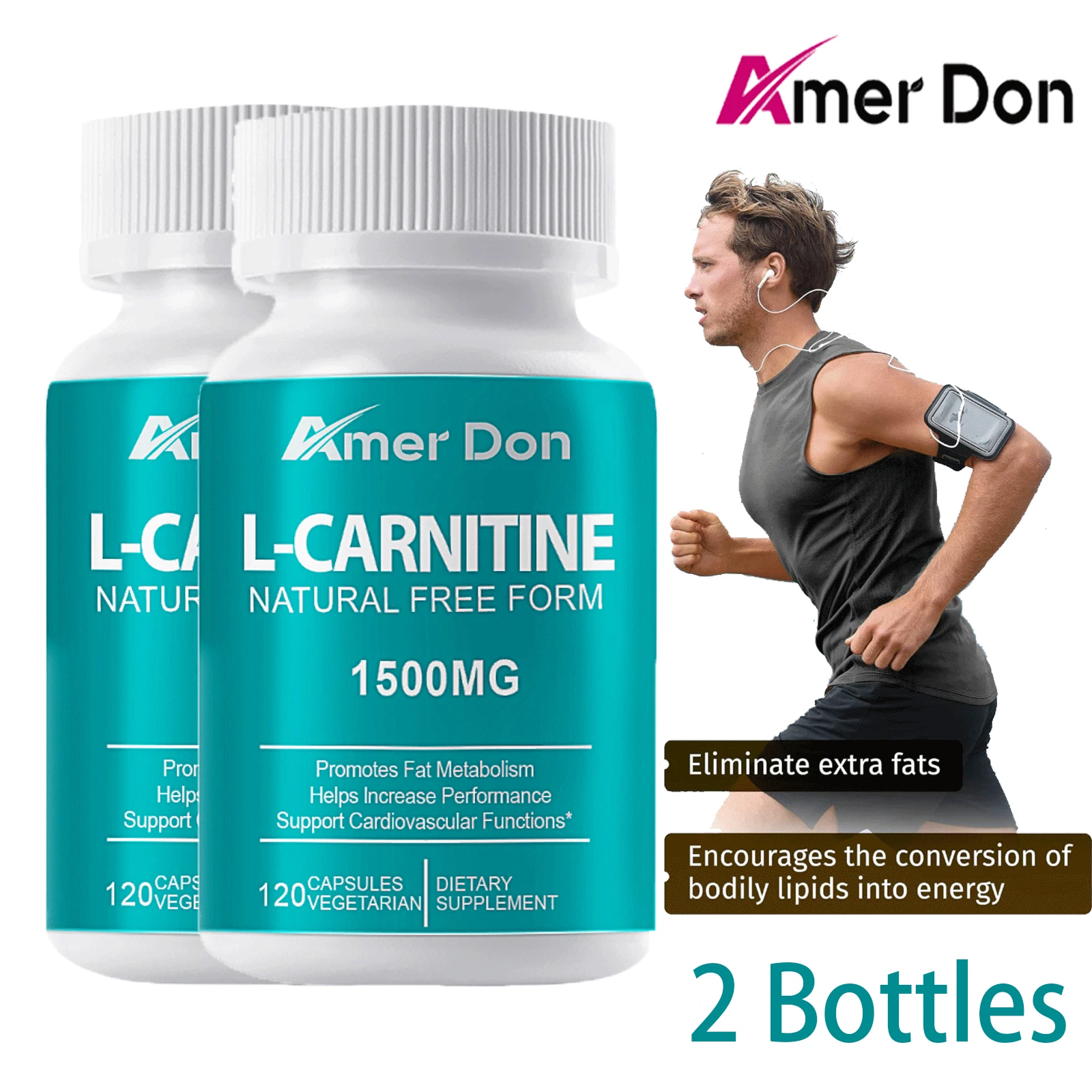 Acetyle L-Carnitine 1500mg High Potency 240Capsules Energy Production Supplement