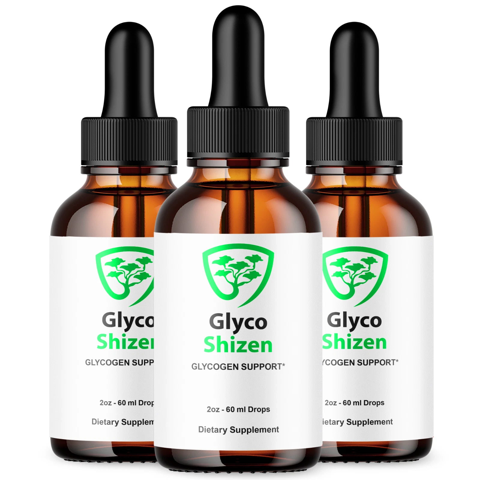 Glyco Shizen Glycogen Support Drops Advanced Formula Vitamin Supplement 30 Servs