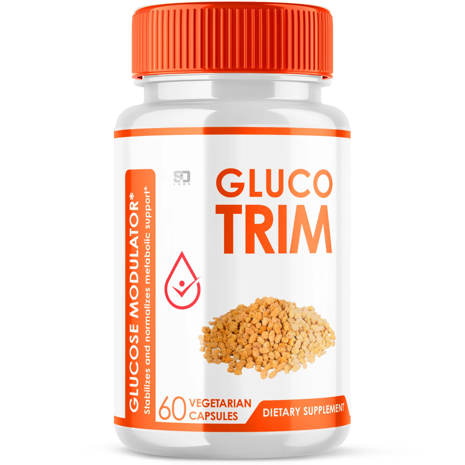 Glcuo Trim Glucose Modulator, GlucoTrim Blood Sugar Capsules (60 Capsules)