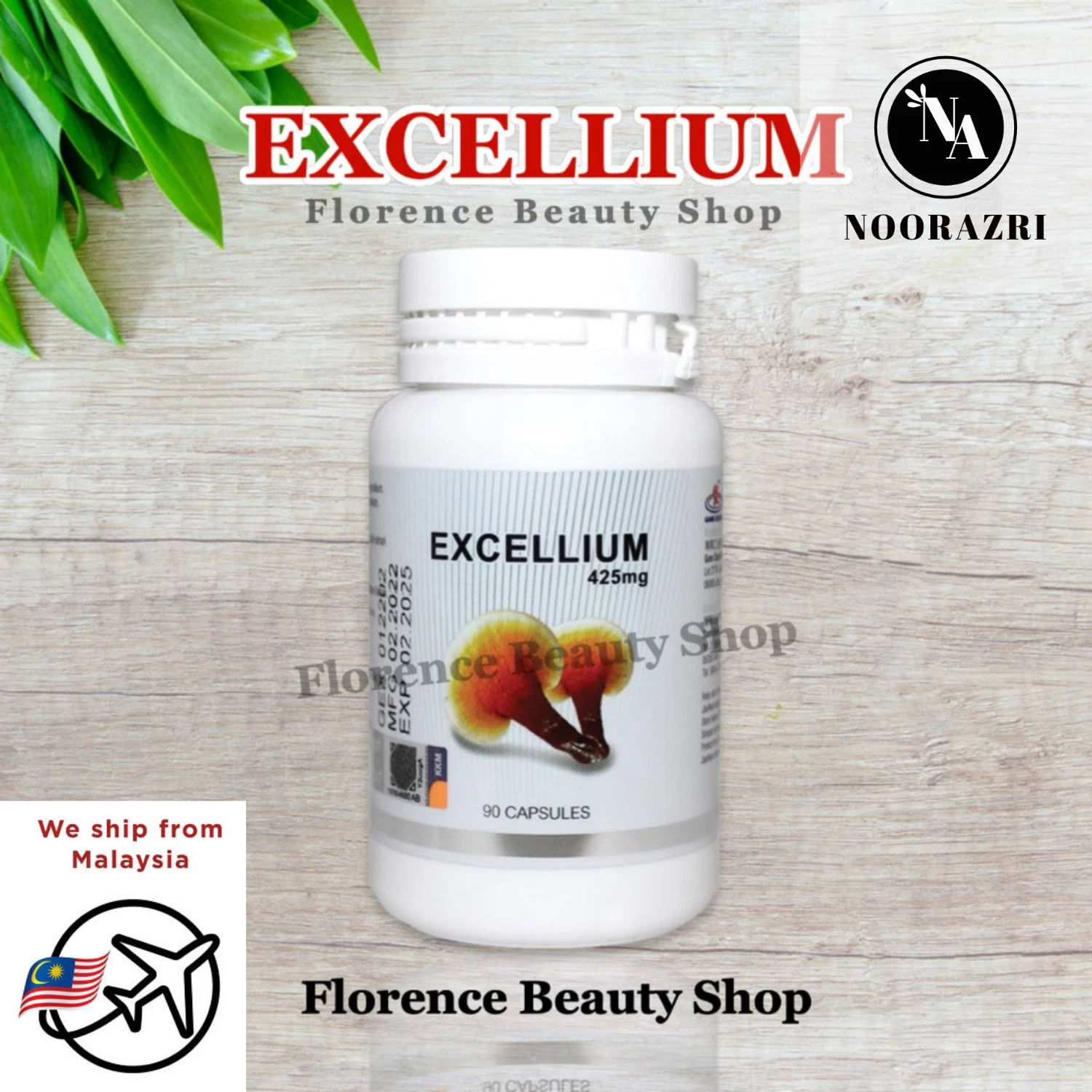 Gano Excel Excellium Ganoderma Lucidum Mycelium Brain Mental Tonic