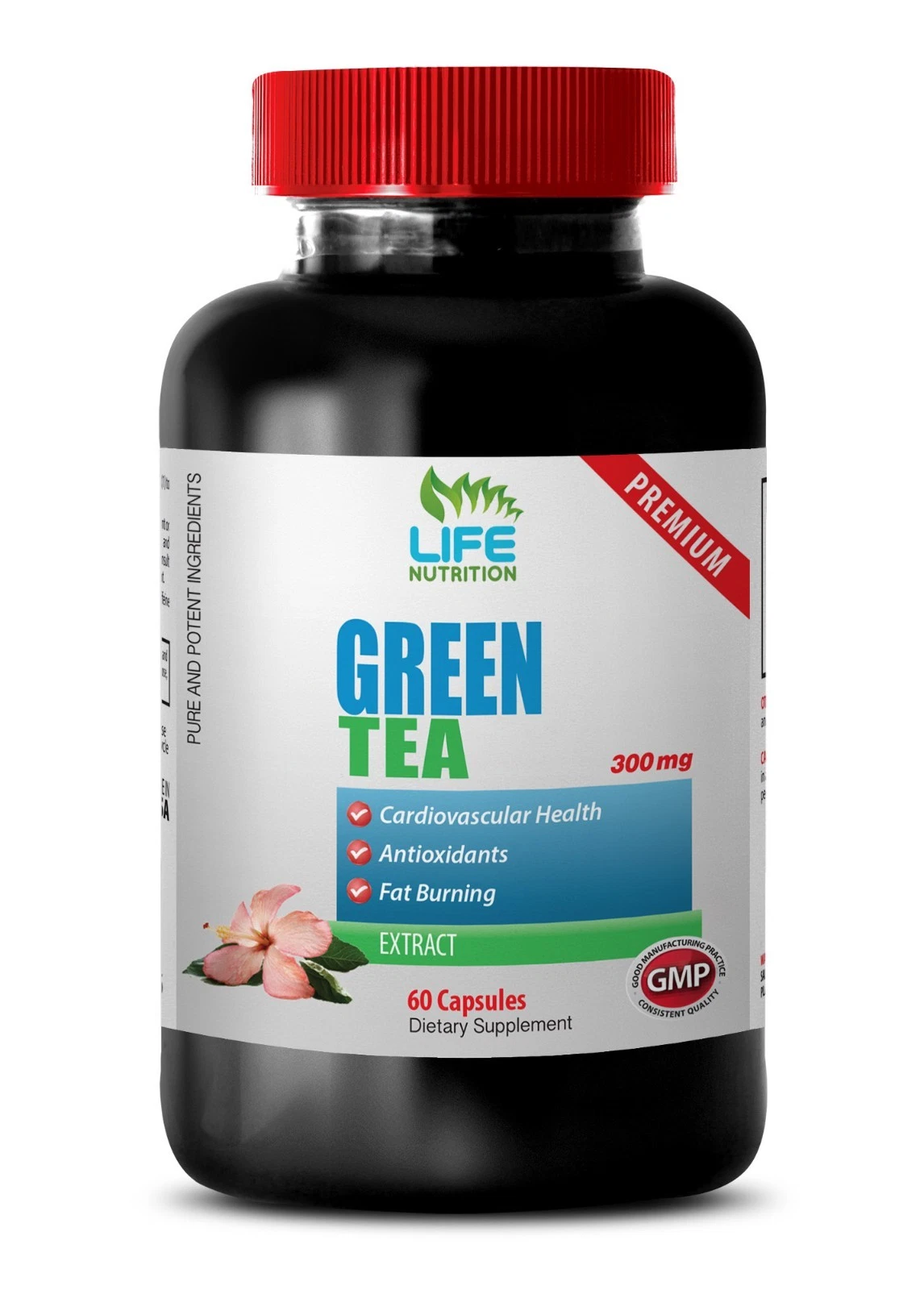 Green Tea Matcha - Green Tea Extract 300mg - Fat Burner Weight Loss 1B