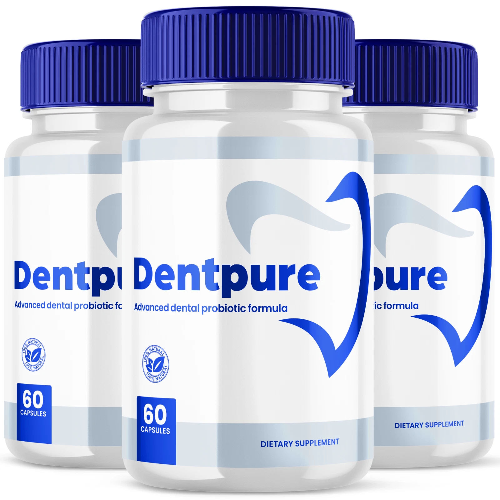 Dentpure Advanced Dental Probiotic Formula for Healthy Teeth & Gums 180 Capsules
