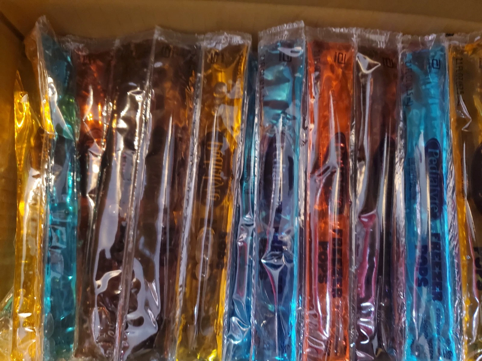 Pedialyte Electrolyte Freezer Pops, Variety 64 Count