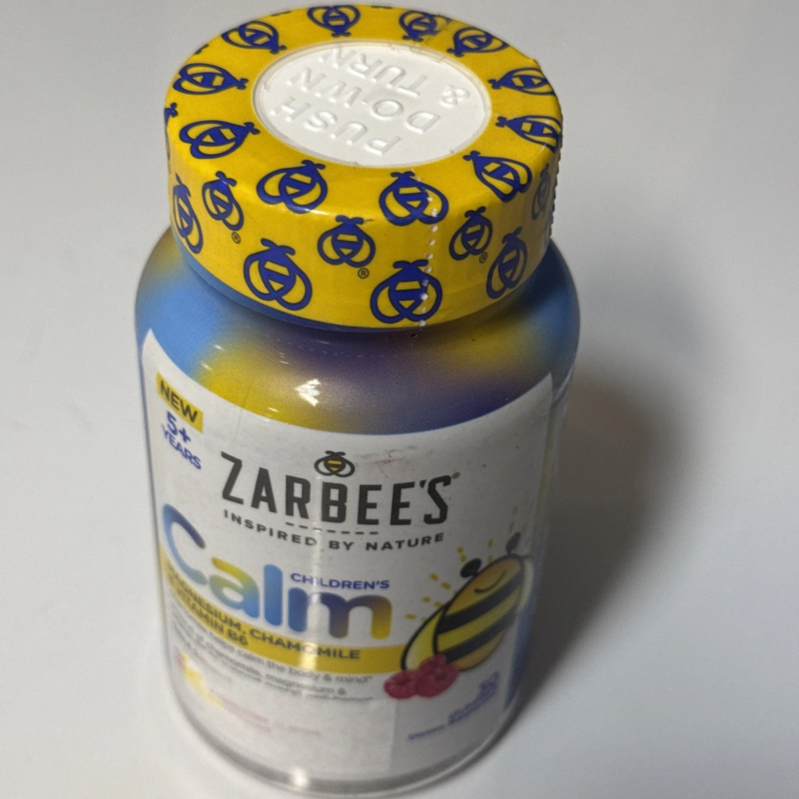 Zarbee's Children's Calm Gummy Supports Calm Mind and Body 30 Count Exp 8/25