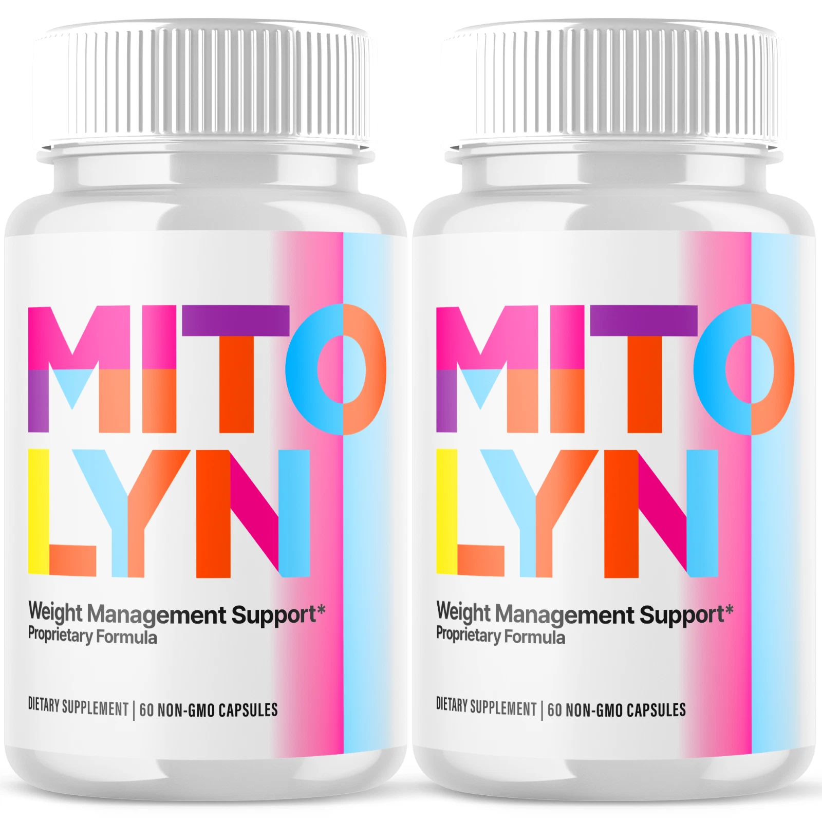 (2 Pack) Mitolyn Advanced Weight Loss Support Mito Lyn Maximum Strength 120ct
