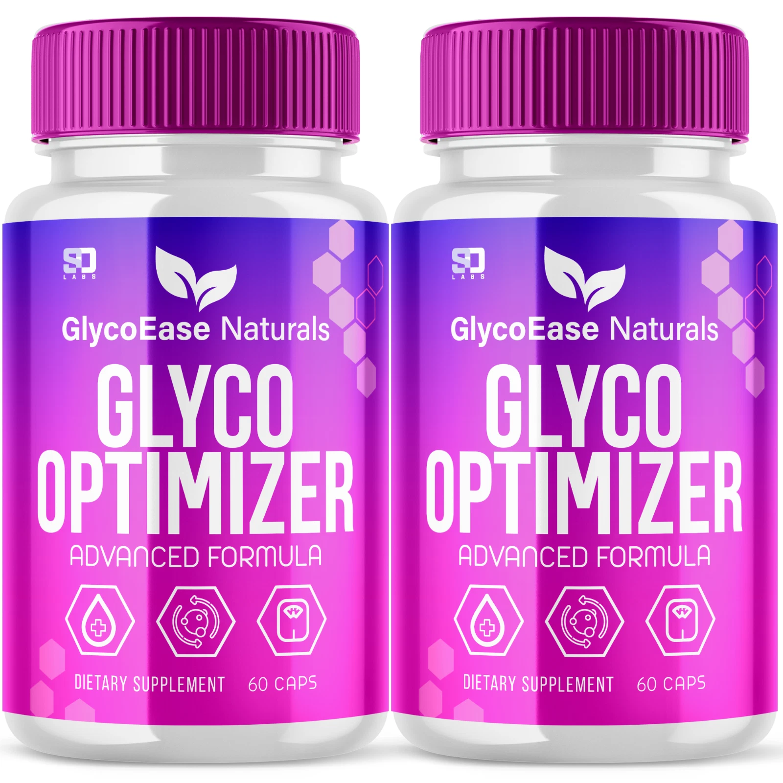 (2 Pack) Glycoease Glyco Optimizer Capsules Advanced Formula Pill (120 Capsules)