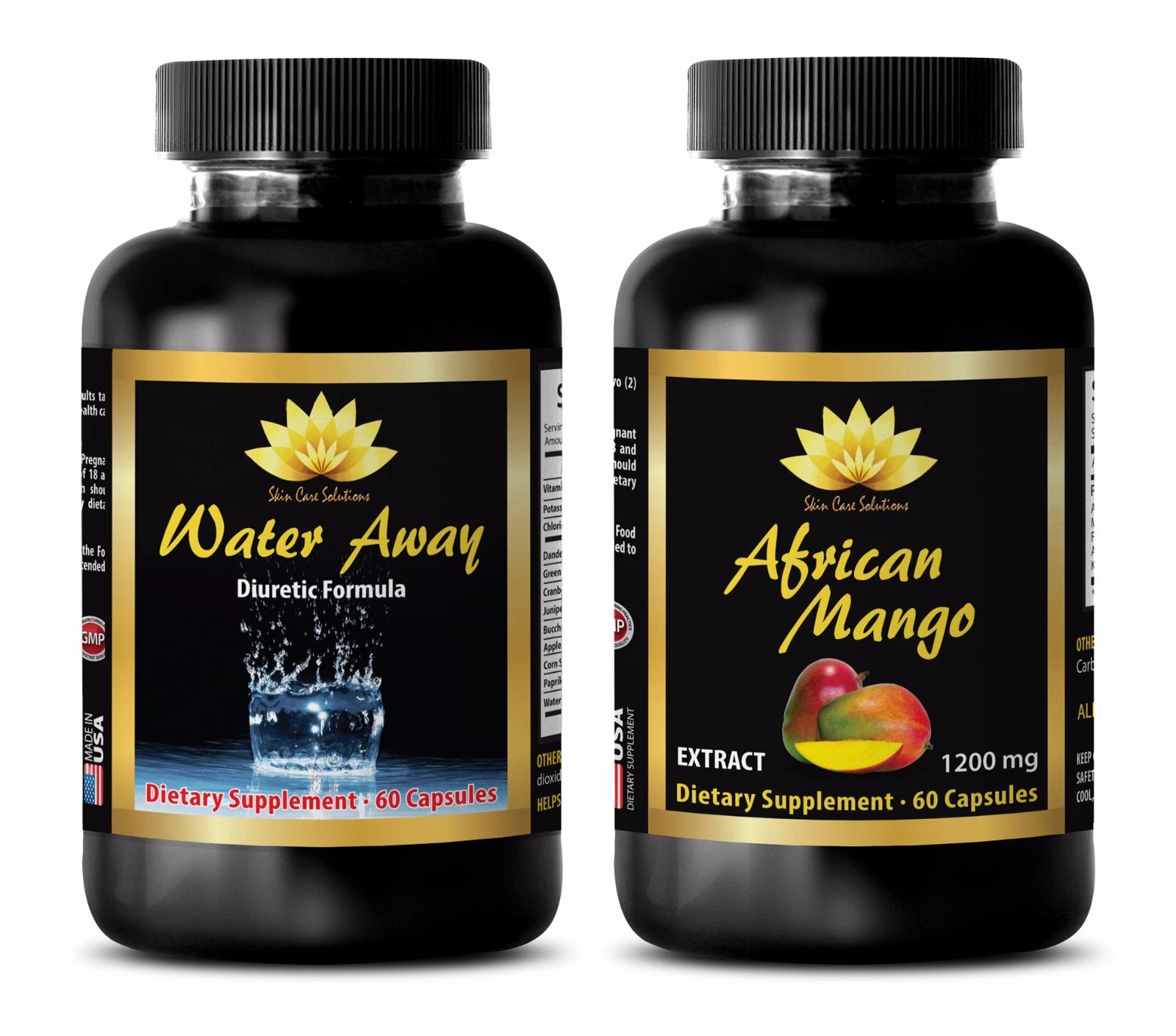 Fat burner appetite - WATER AWAY – AFRICAN MANGO COMBO - african mango burn