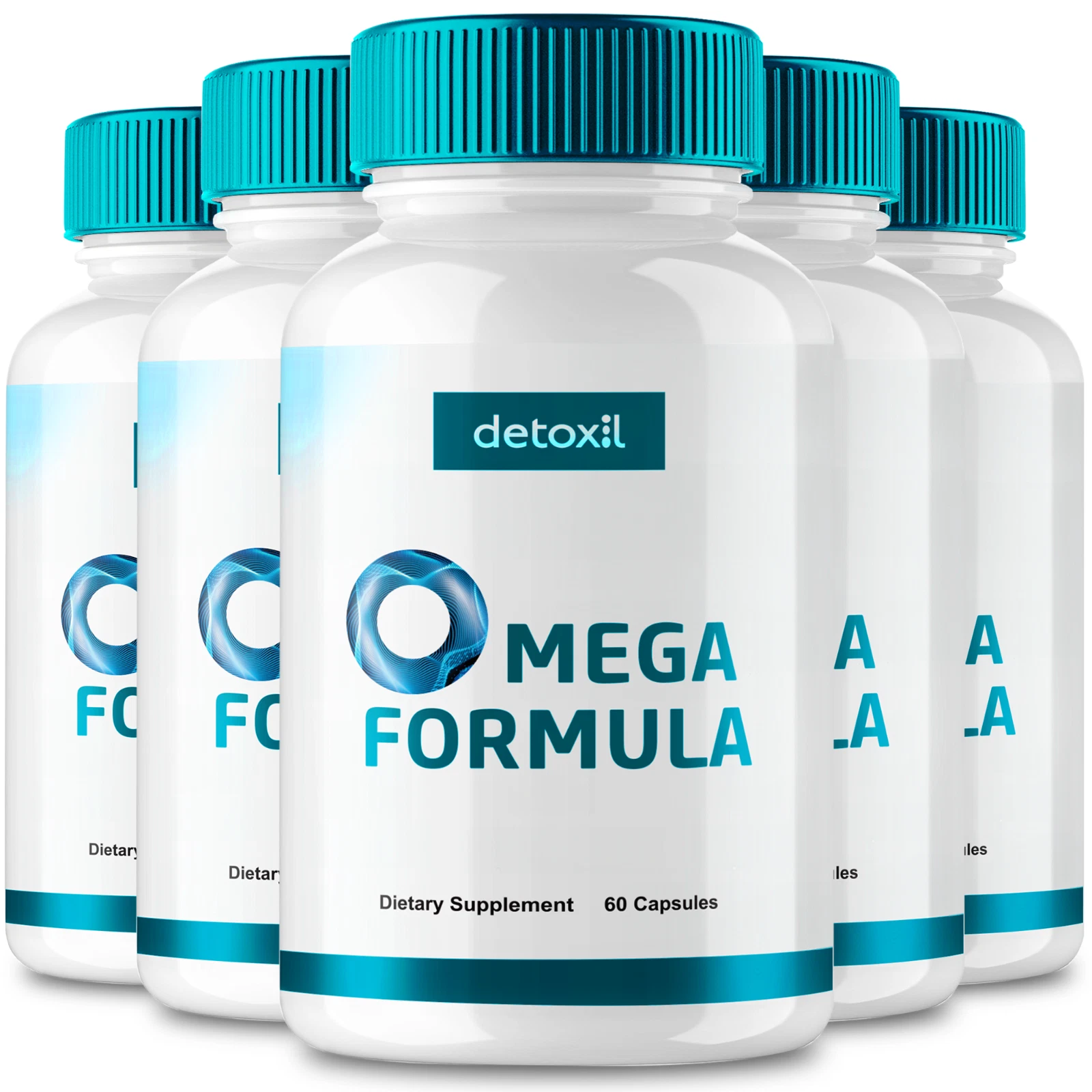 (5 Pack) Detoxil Keto Capsules, Detoxil Weight Management Pills (300 Capsules)