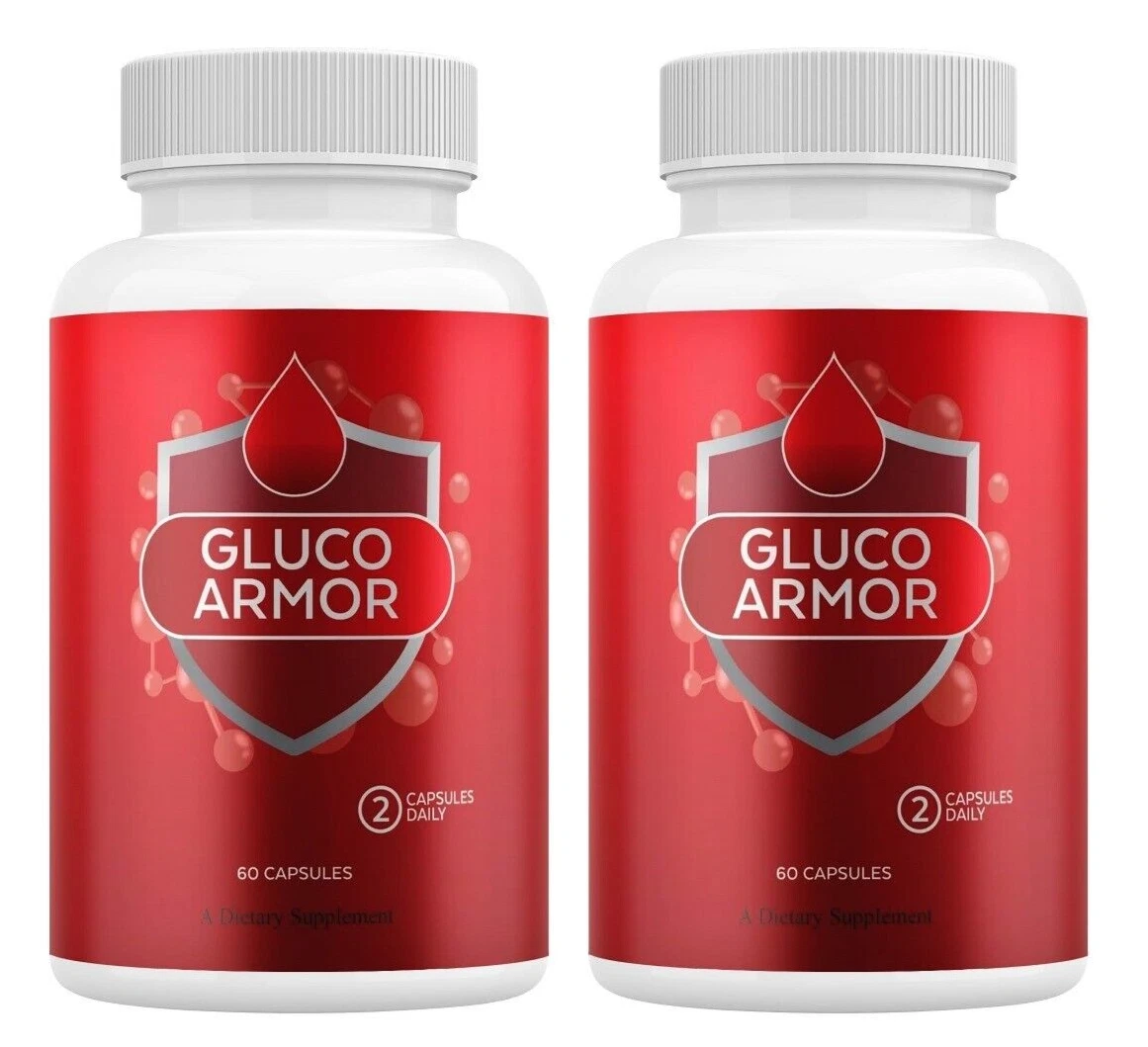 Gluco Armor Advanced Blood Support Natural Glyco Formula Supplement ( 2 Pack )