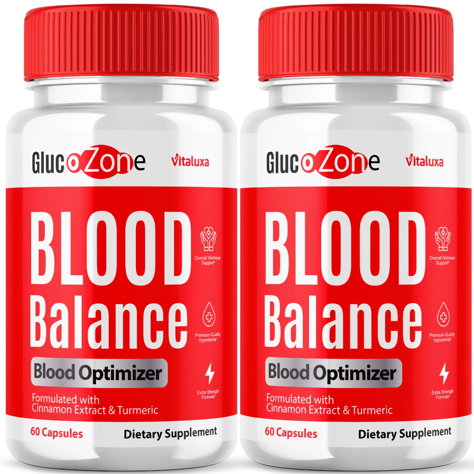 (2 Pack) Glucozone Advanced Blood Health Support Formula (120 Capsules)
