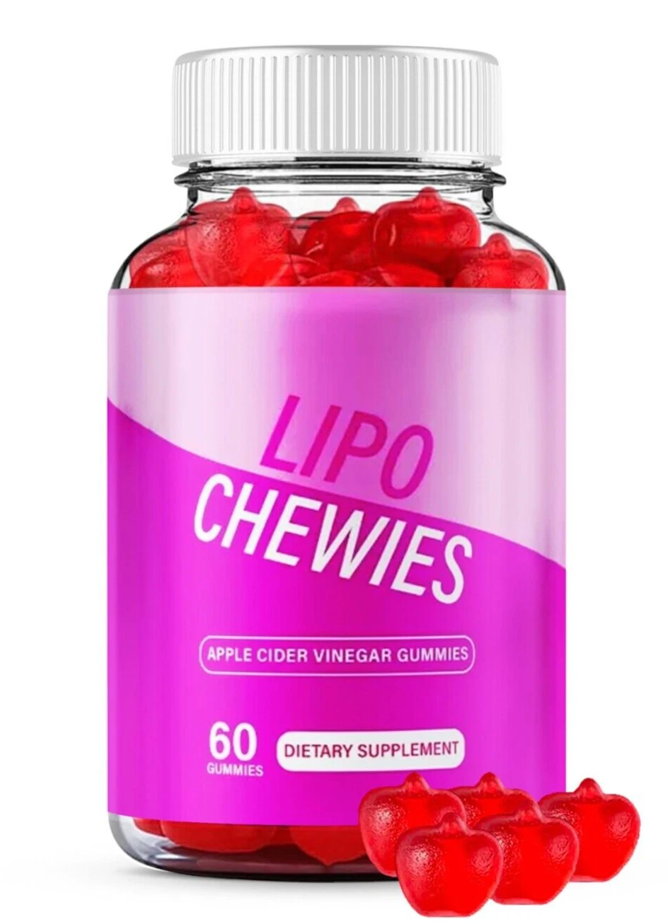 Lipo Chewies Gummies LipoChewies Max Strength Supplement ( 1 Pack )