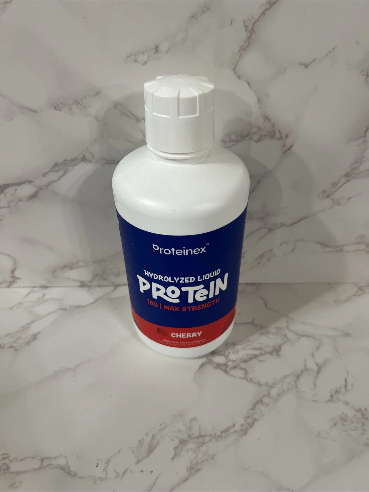 Proteinex 18 Liquid Protein 30 Oz Bottle Cherry