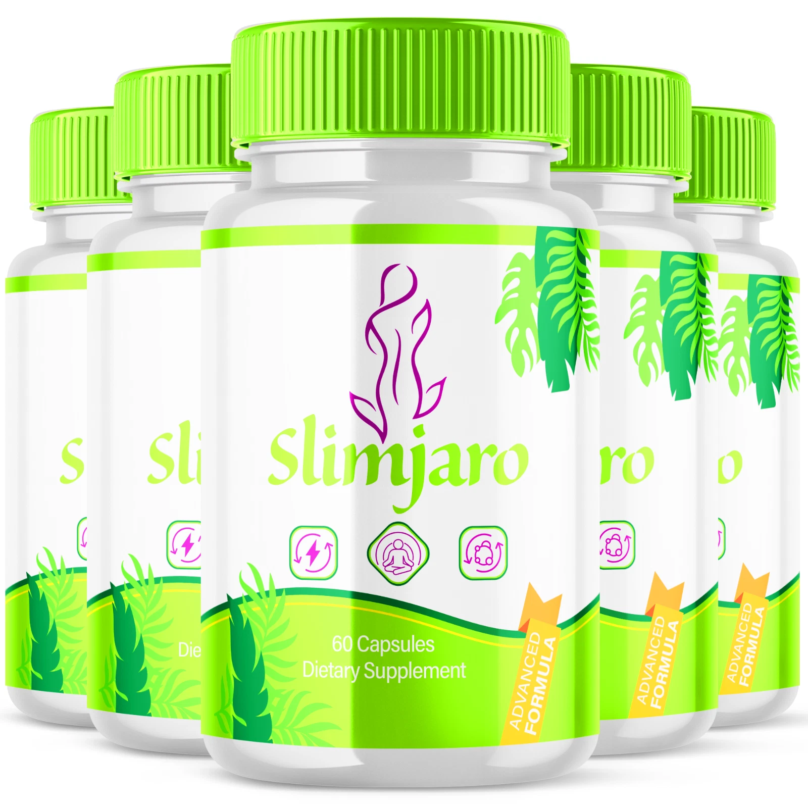Slimjaro Advanced Natural Support Slim Jaro Energy & Fitness Vitamin 300 Capsule