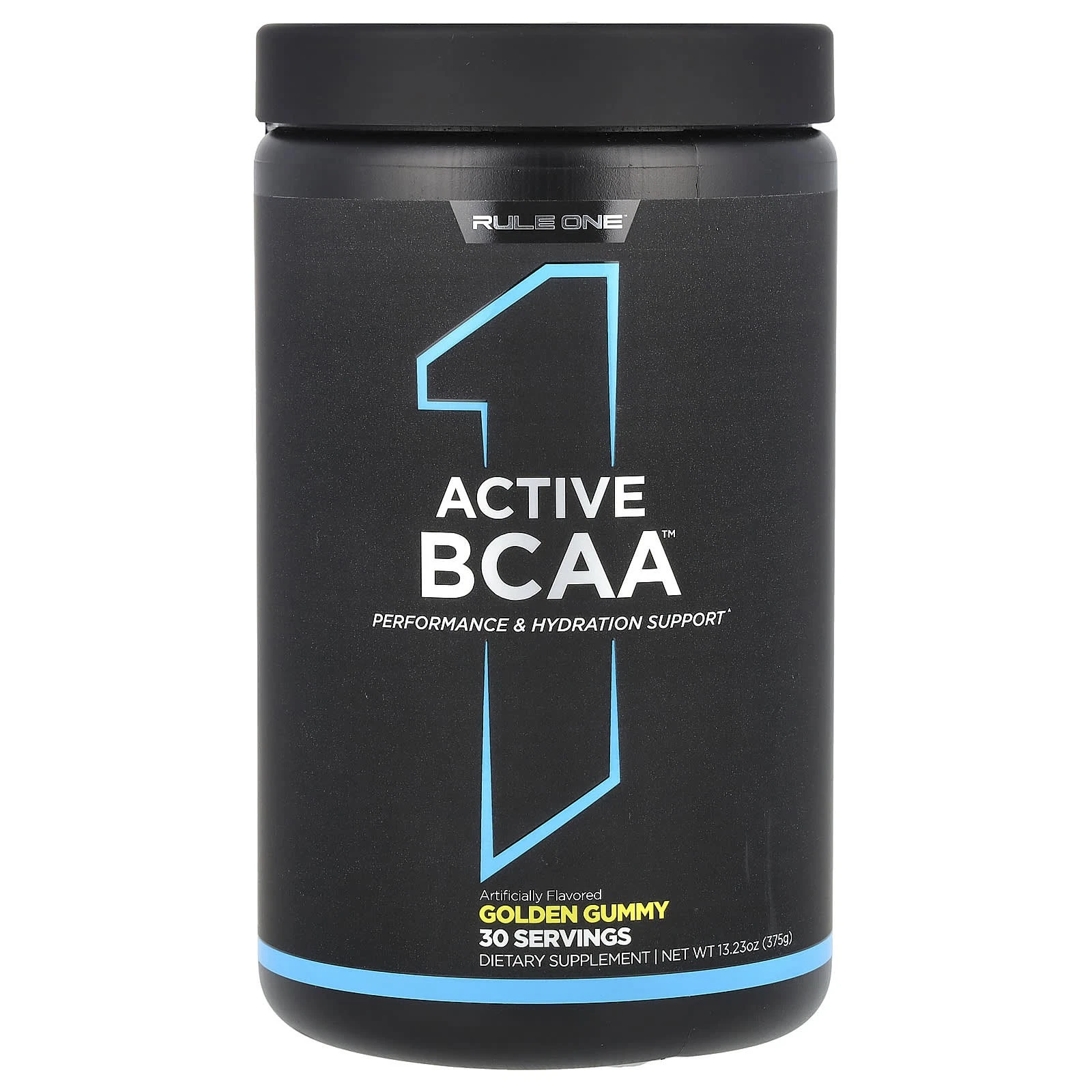 2 X Rule One Proteins, Active BCAA, Golden Gummy, 13.23 oz (375 g)
