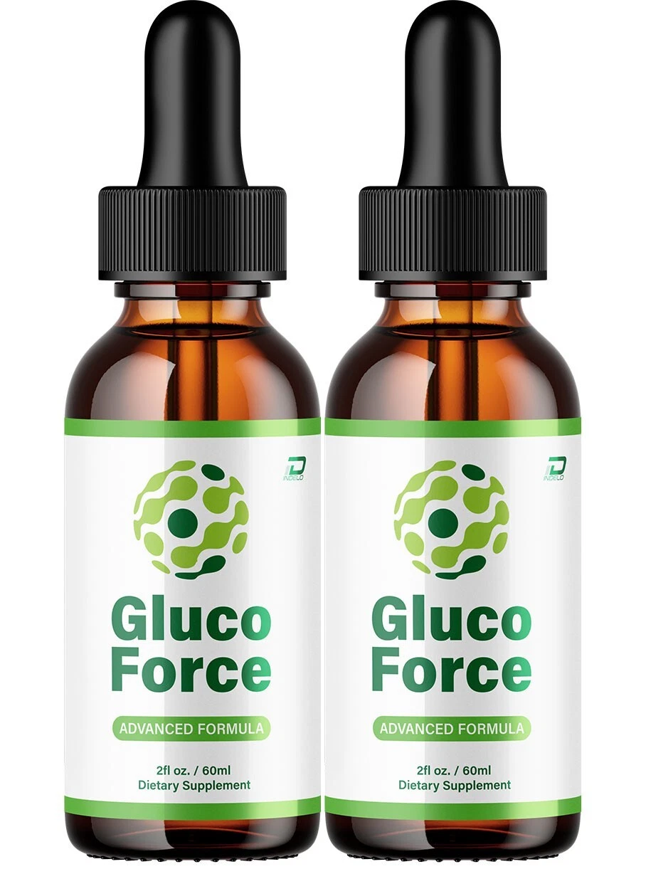 (2 Pack) Gluco Force – Gluco Force Extra Strength All Natural Healthy Organic Su