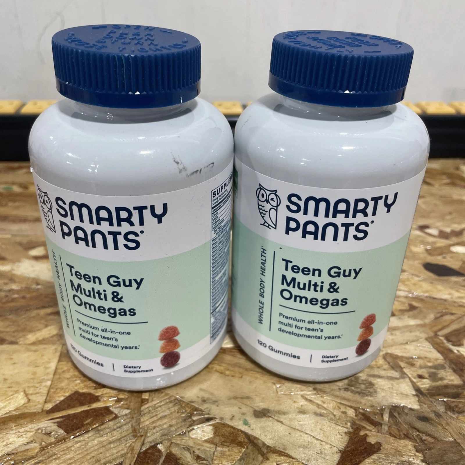 SmartyPants Teen Guy Multi & Omegas Gummies - 120ct Exp..7-15-25