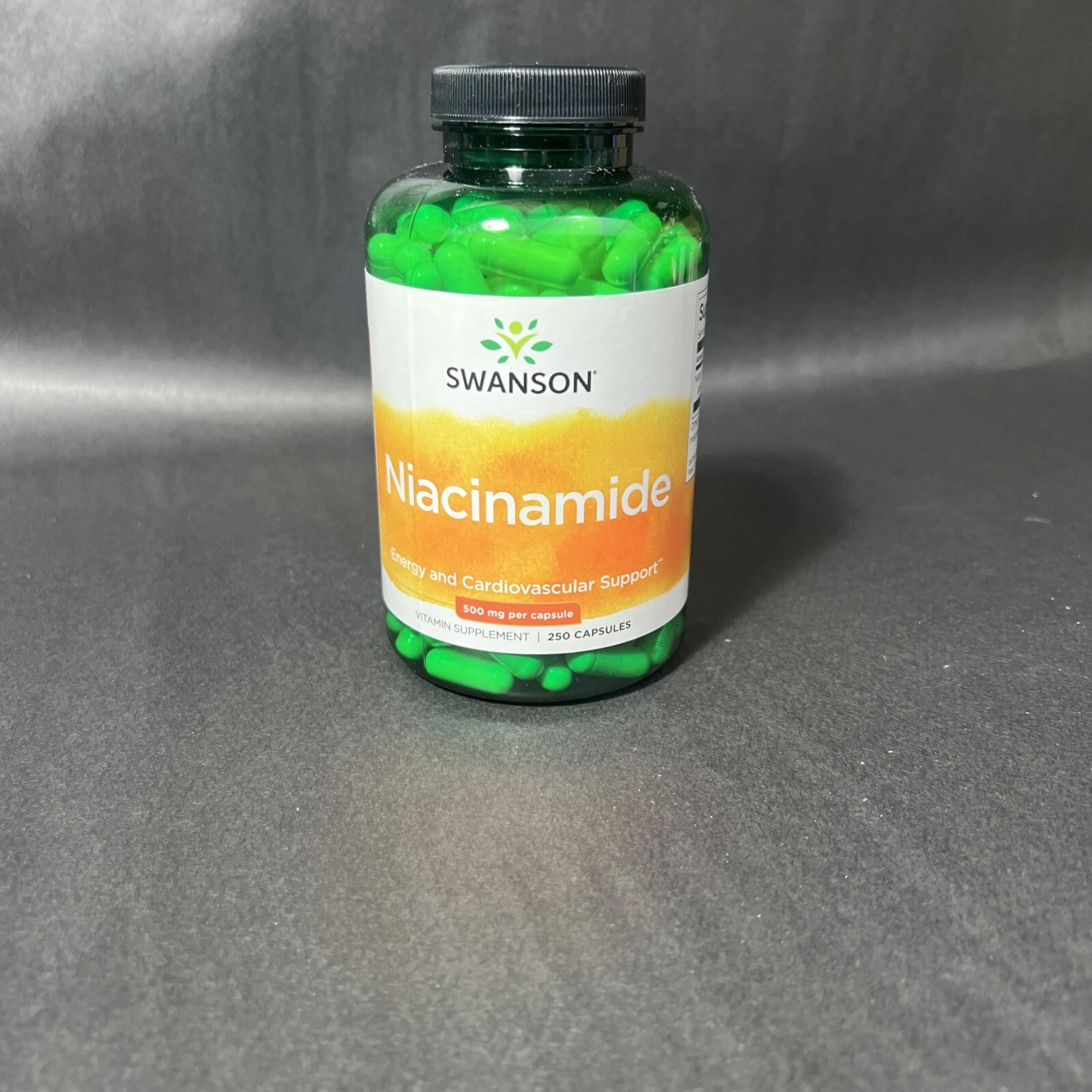 Swanson Niacinamide 500 mg 250 Capsules