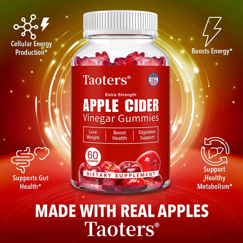Stabilizing insulin secretion | Apple cider Vinegar Capsules Gummy candies