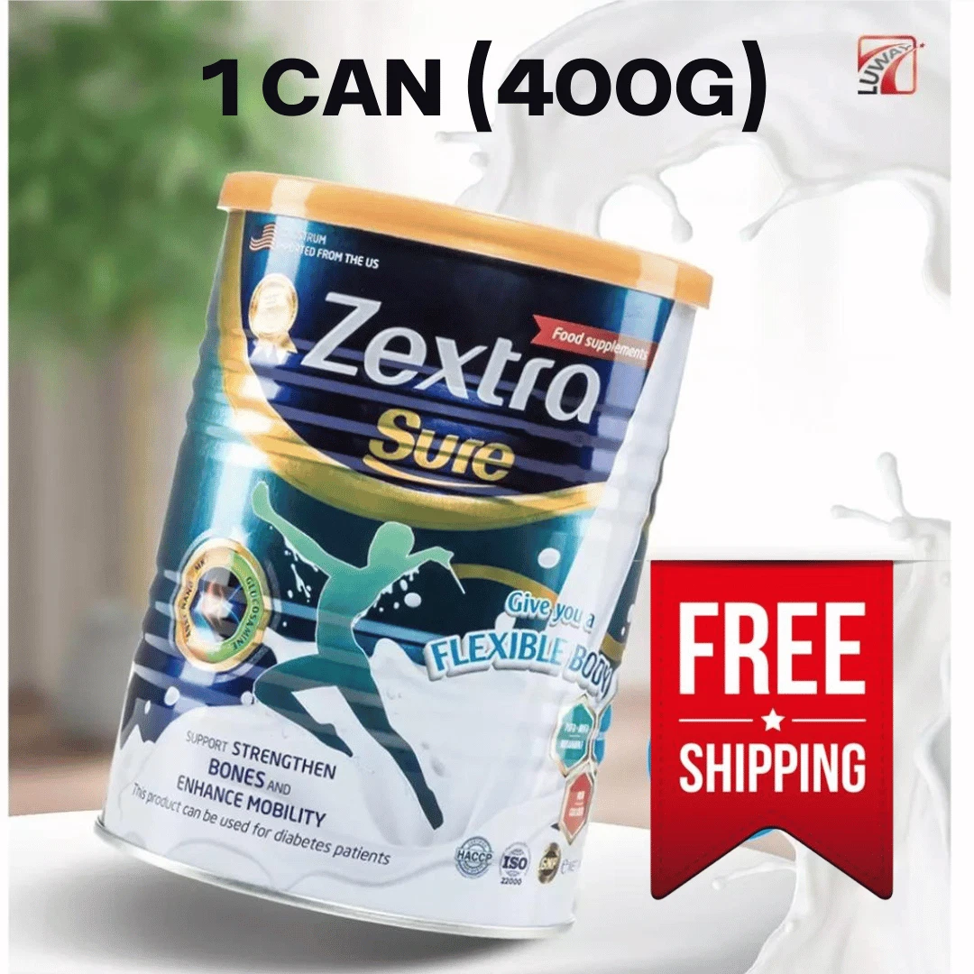 FREE SHIPPING-400g Zextra Sure Milk For Knee, Back Pain, Strengthen Bone