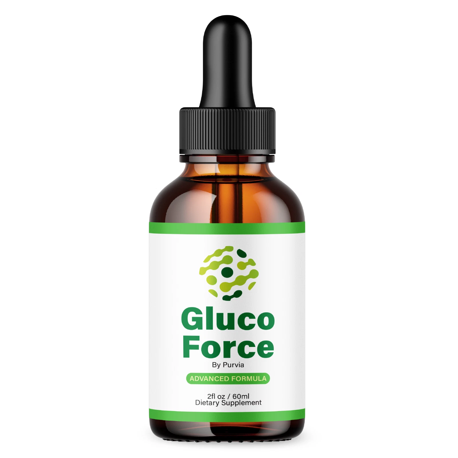 Gluco Force Liquid Drops Extra Strength Formula Supplement for Maximum Strength