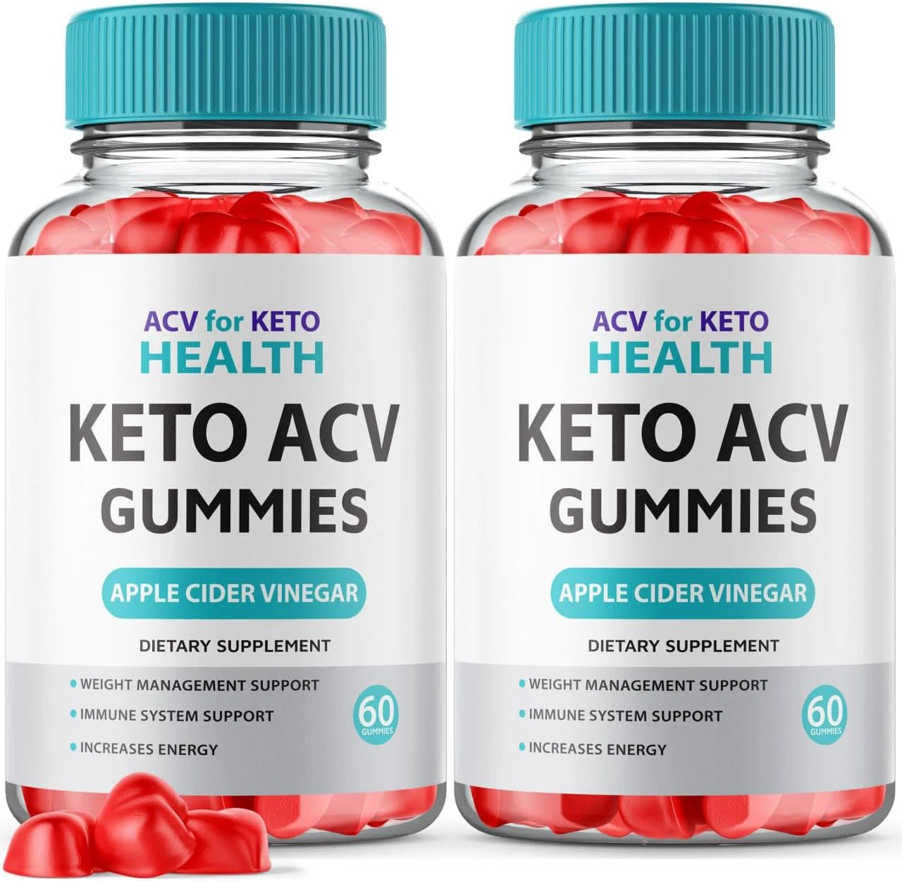 ACV for Keto Health Gummies for Weight Loss, ACV For Keto Gummies (2 PACK)